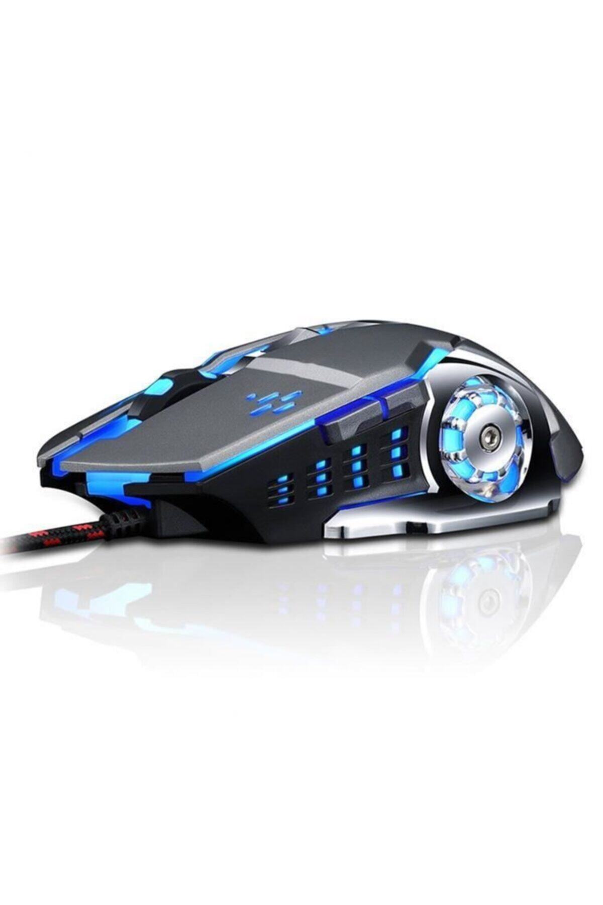 Reidan Oyuncu Mouse Fare X7 Gaming 3200dpı Rgb Led Işıklı Rubber Kasa Rgb Gaming