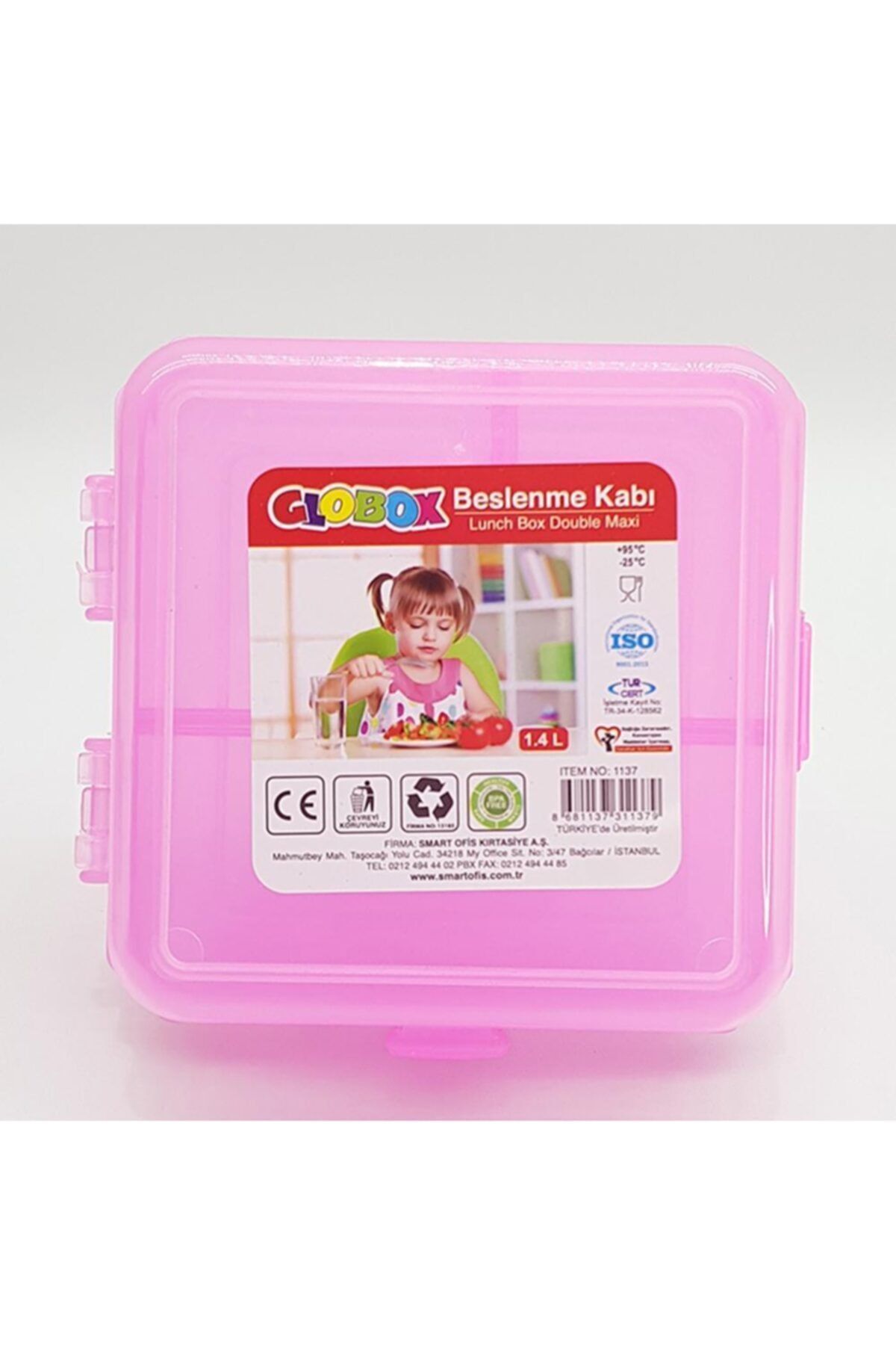 Kelebek Oyuncak Pembe Renk Beslenme Kutusu