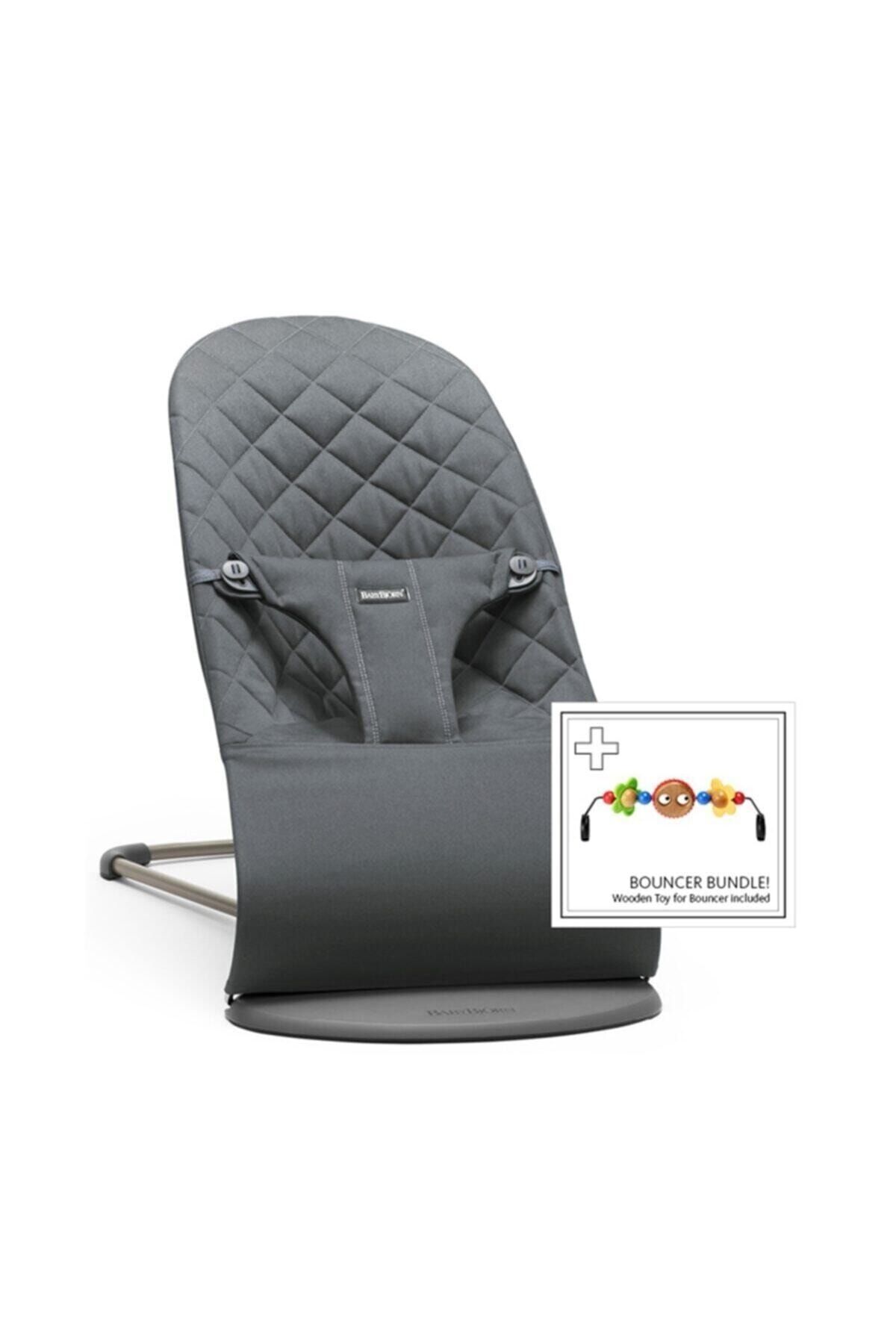 BabyBjörn Balance Bliss Ana Kucağı Cotton Oyuncaklı /anthracite
