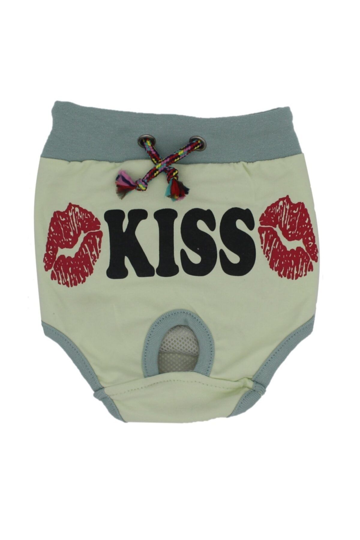 Pawstar Küçük Irk Köpekler Için Yeşil Kiss Iç Çamaşırı - Regl Külodu