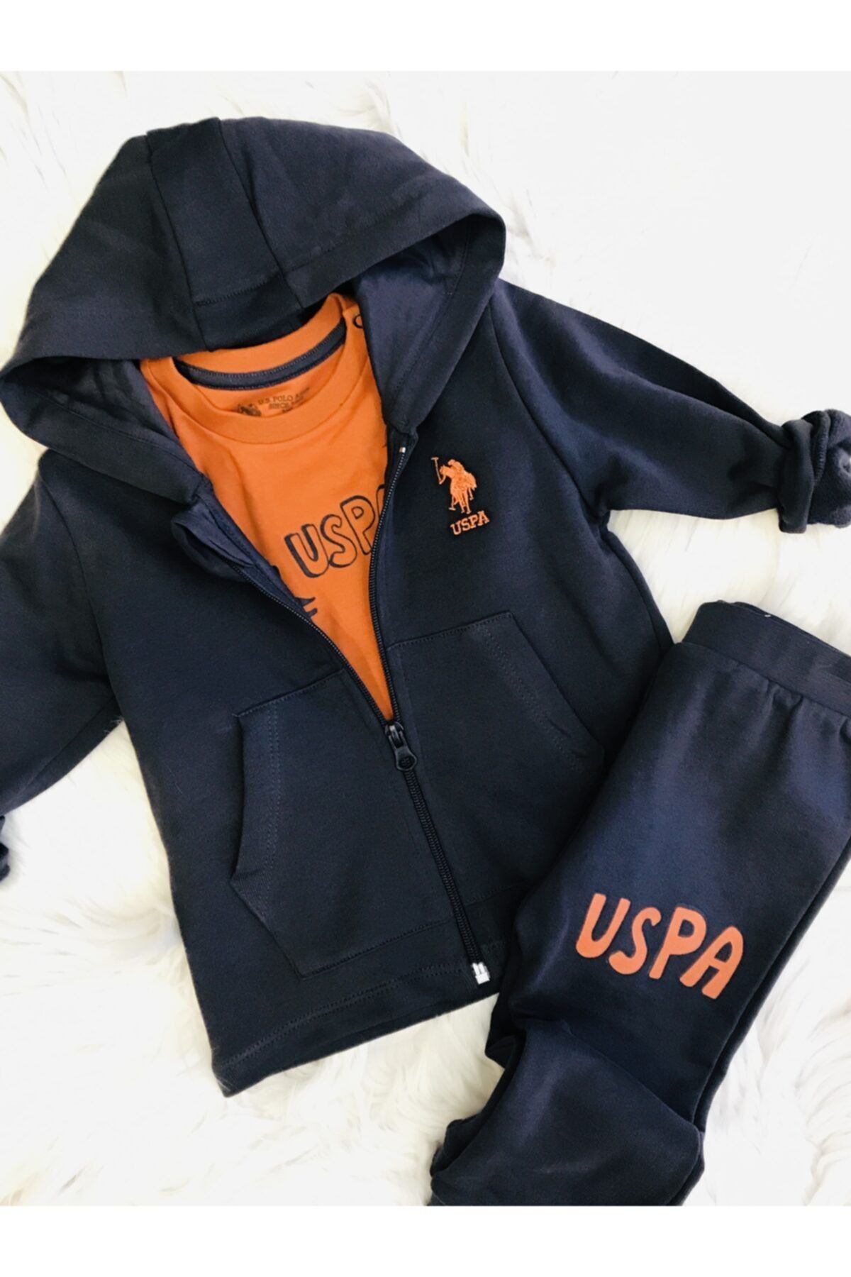 U.S. Polo Assn. U S Polo Assn 3lü Eşofman Takımı