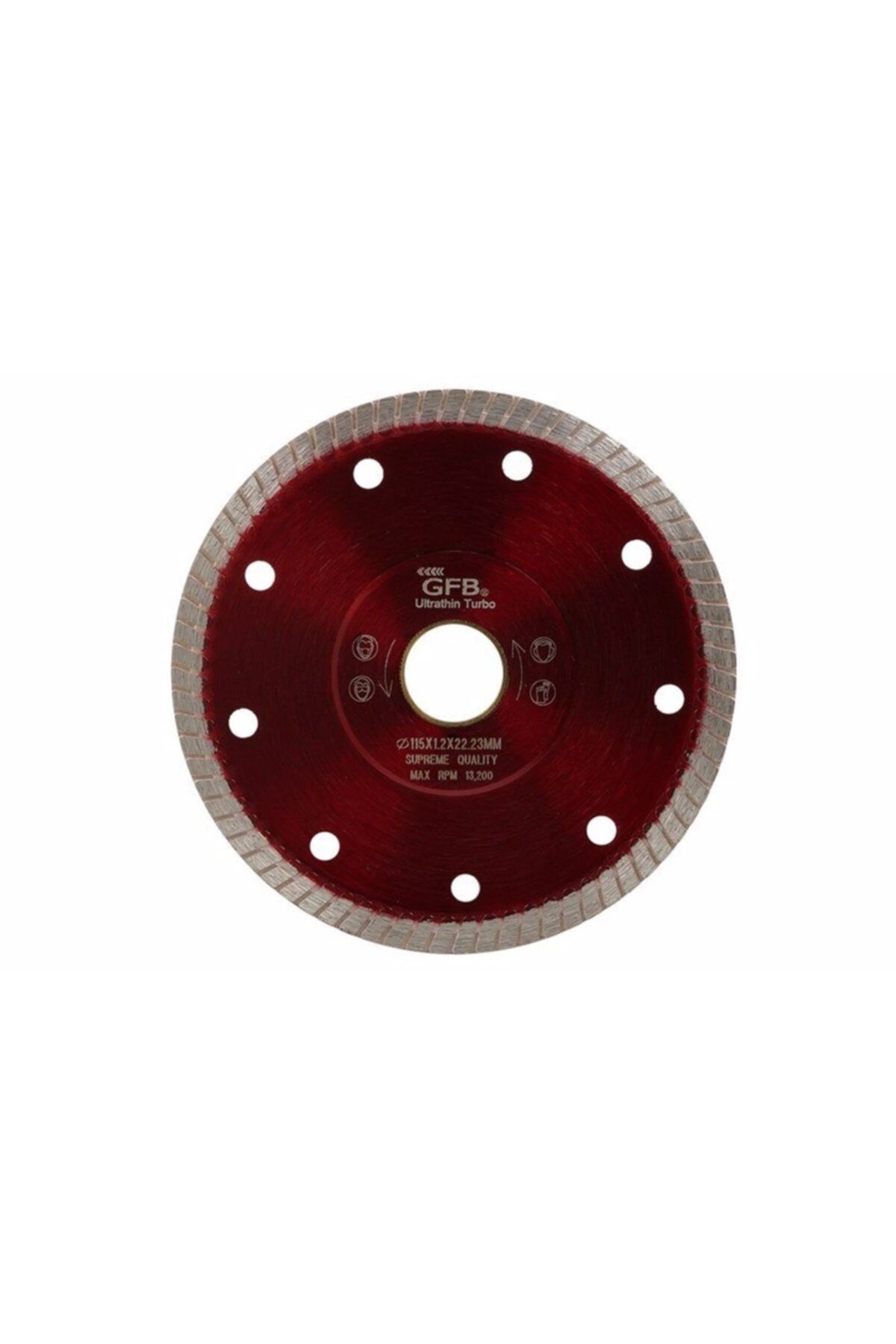 GFB Hassas Kesim Ince Turbo Elmas Seramik-fayans Kesici 115 X 1,2 Mm-2391