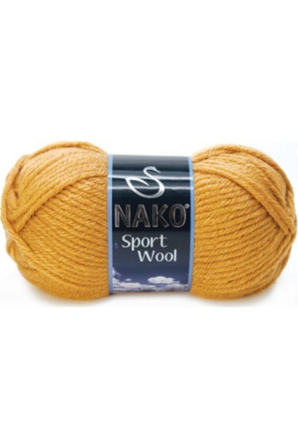 NAKO Sport Wool 10129 Hardal El Örgü Ipliği