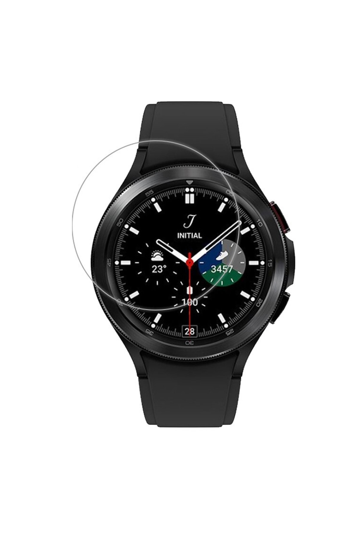Microcase Samsung Galaxy Watch4 Classic 46mm Tpu Film Ekran Kaplama Koruma