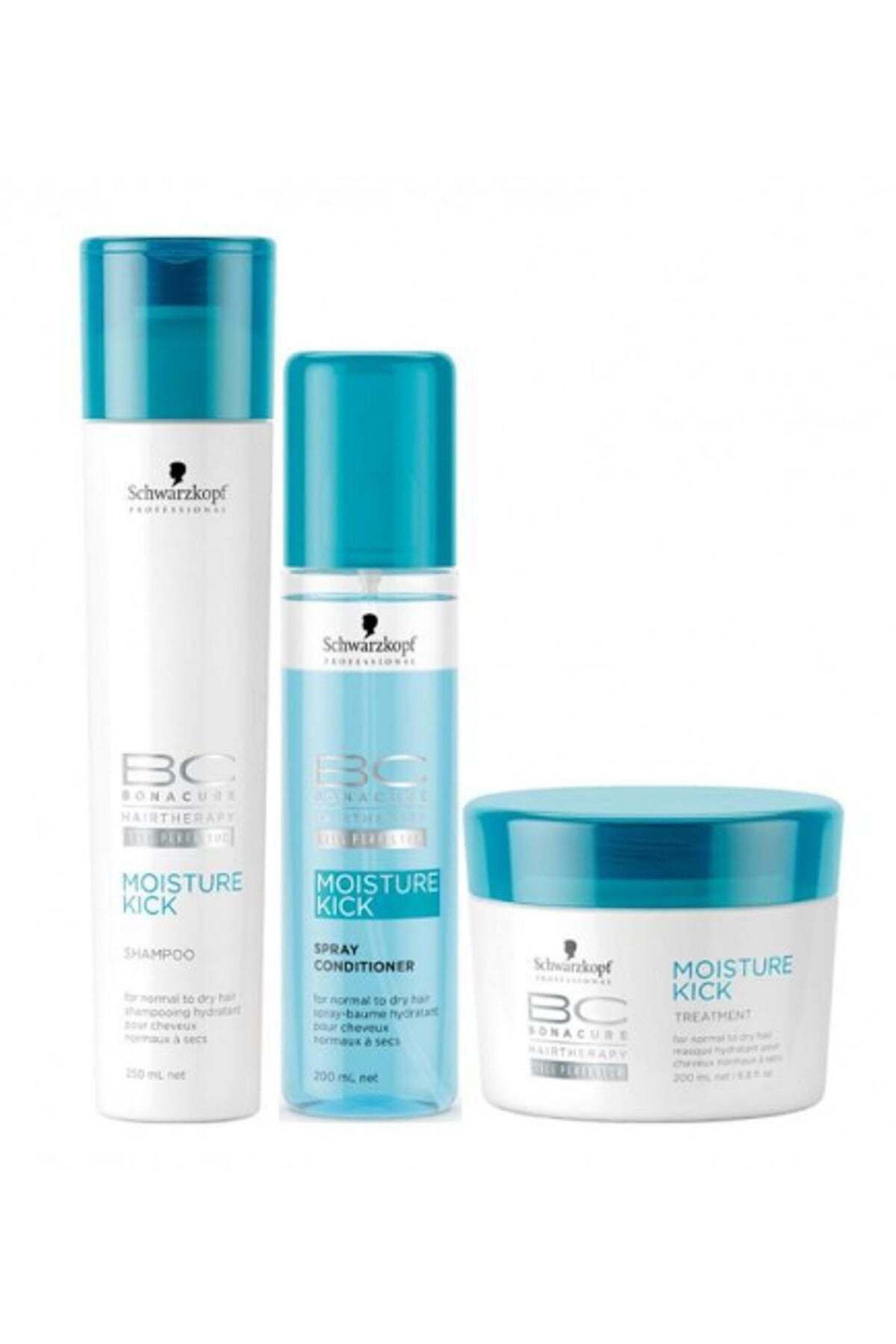 Bonacure Kopya - Moisture Kick Nem Yükleme 3 Lü Set 404578724044320