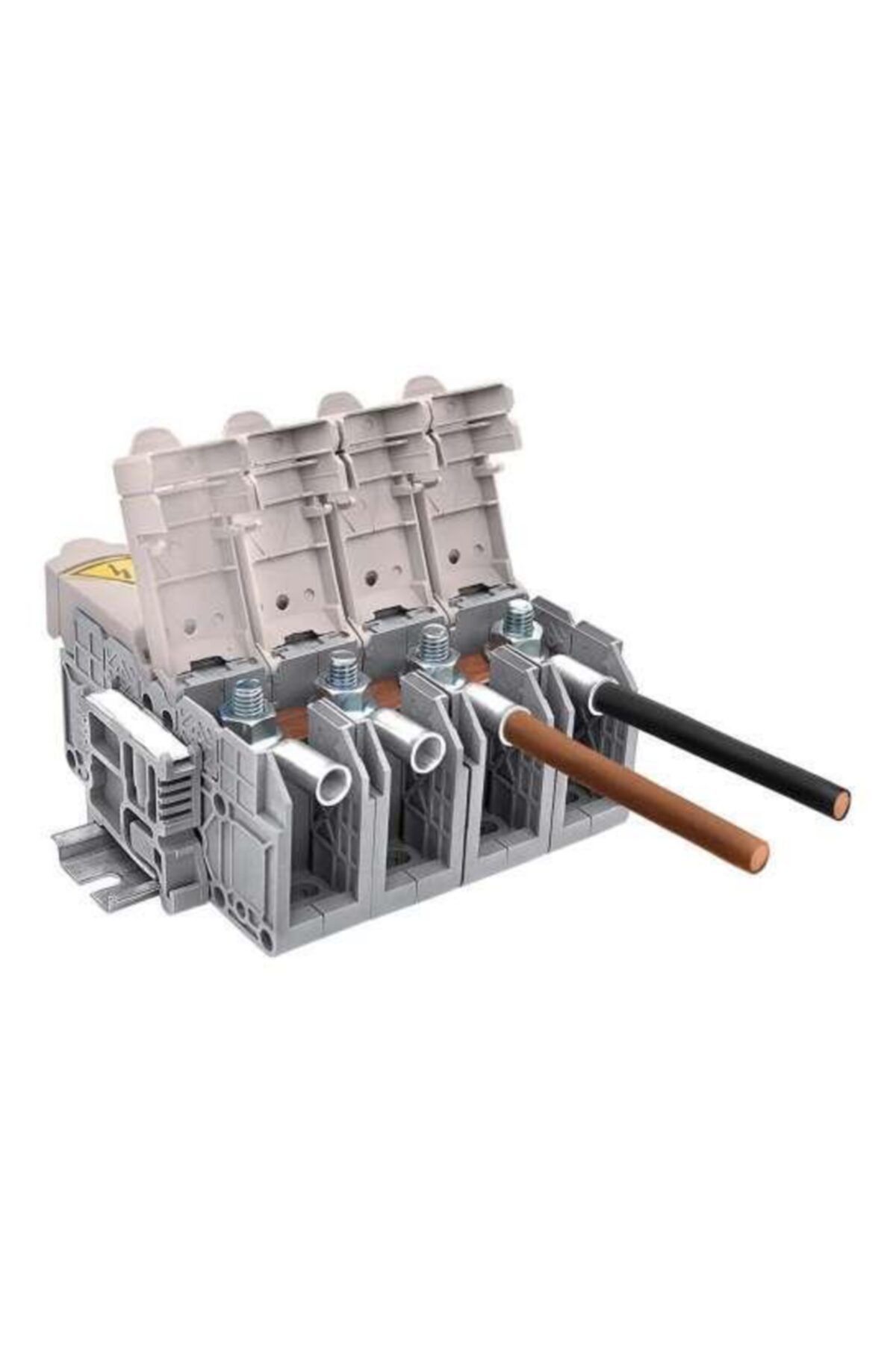 onka 2402 Mrk 120 Mm2 Papuç Bağlantılı Ray Klemens Gri (k)