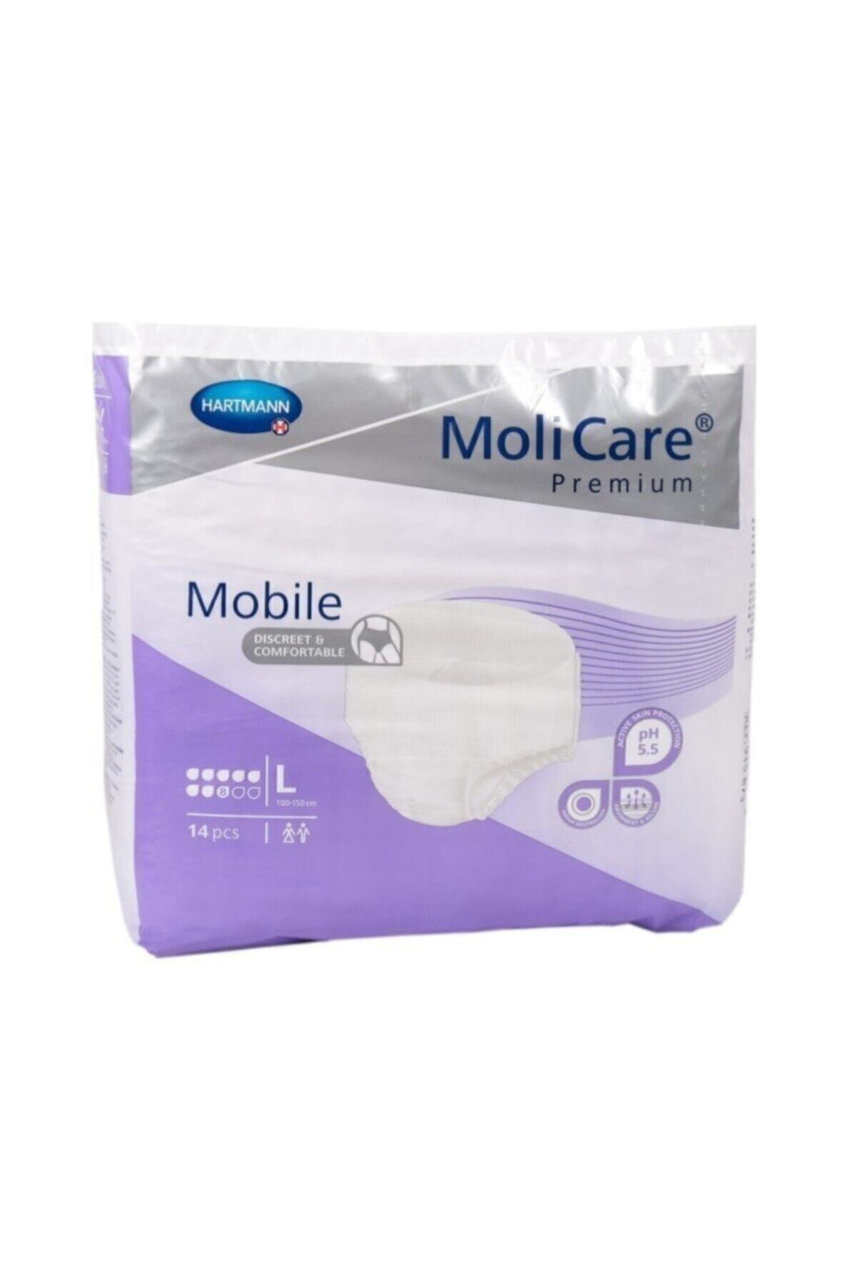 Hartmann Molicare Premium Mobile 8 Damla Külot Bez Mor Large 14 lü