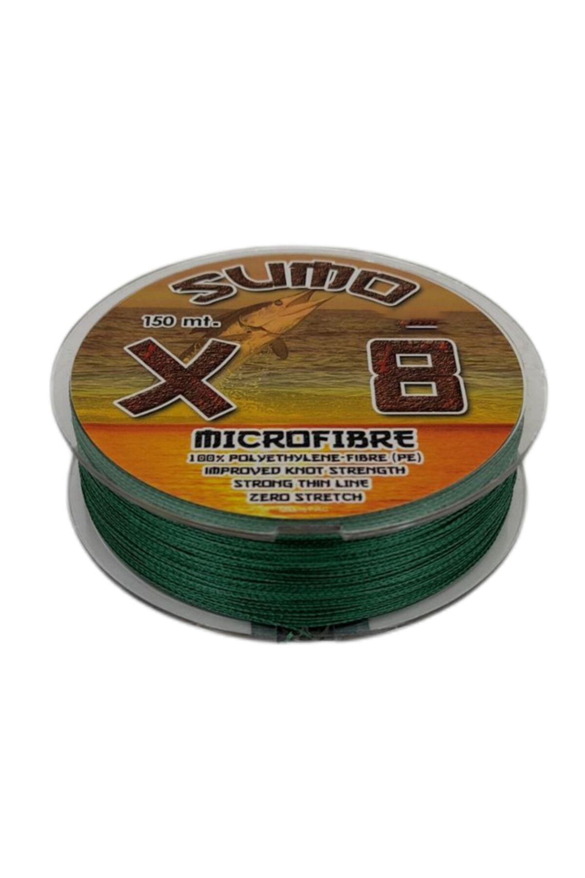 SUMO X8 Ip Misina 150m Polietilen Microfiber Ip Misina Yeşil