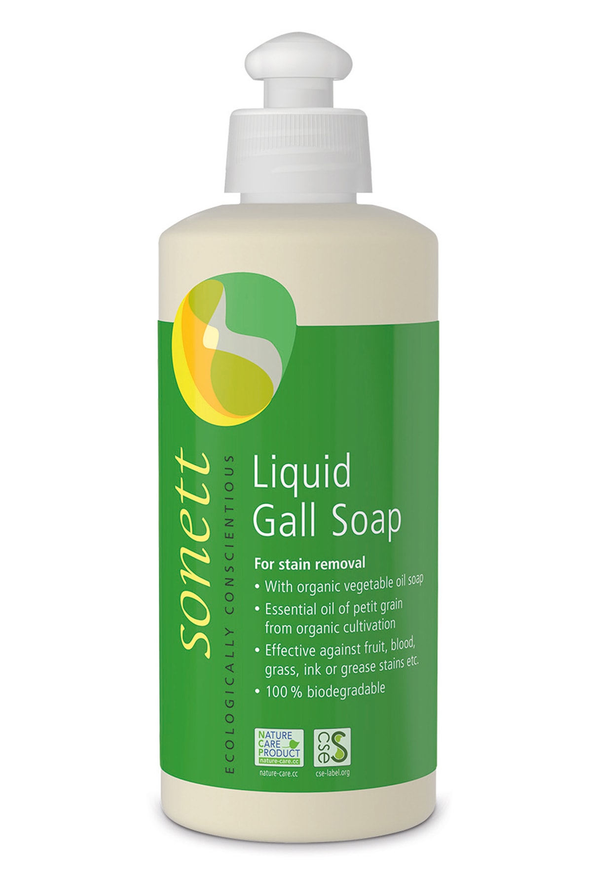 Sonett Organik Leke Çıkarıcı Sıvı Sabun  300 ml