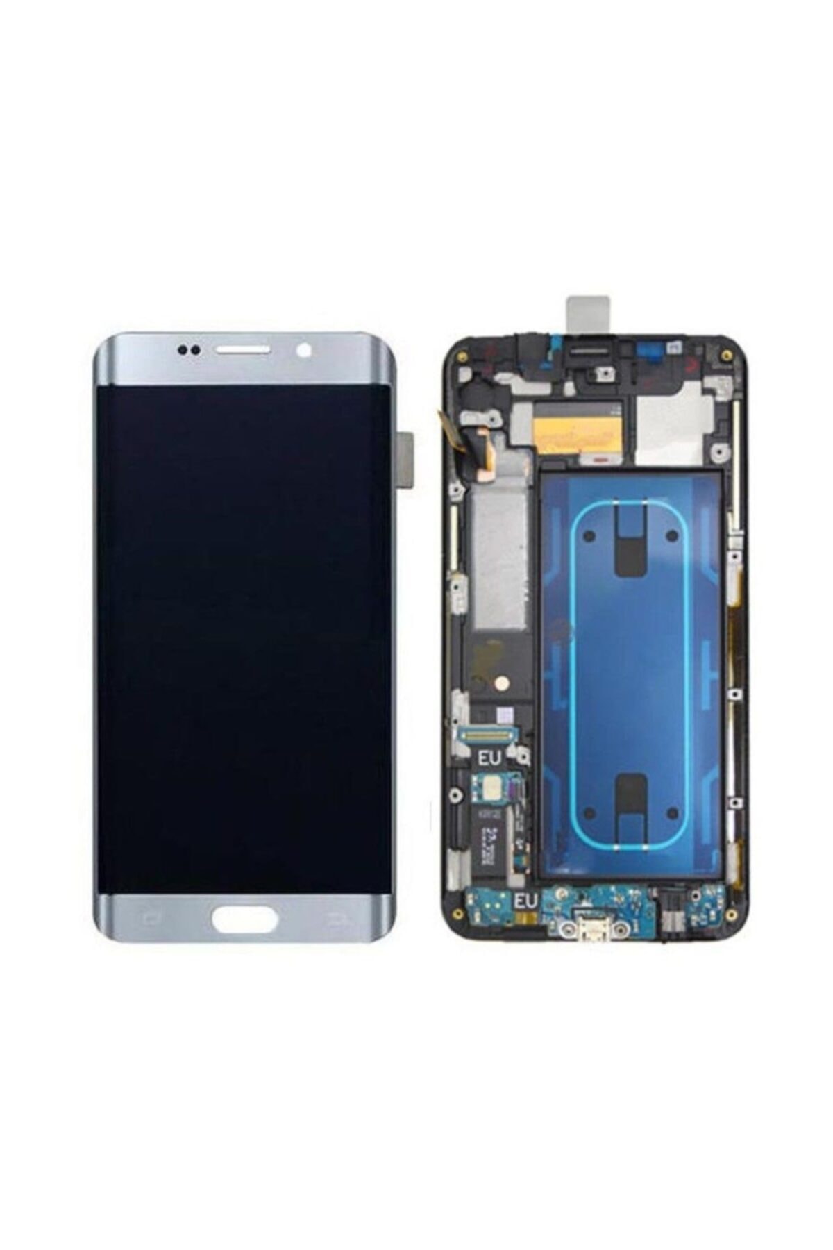 E&TTrade Samsung Galaxy S6 Edge Plus ( Sm-g928f ) Orijinal Lcd Ekran Ve Dokunmatik-gümüş