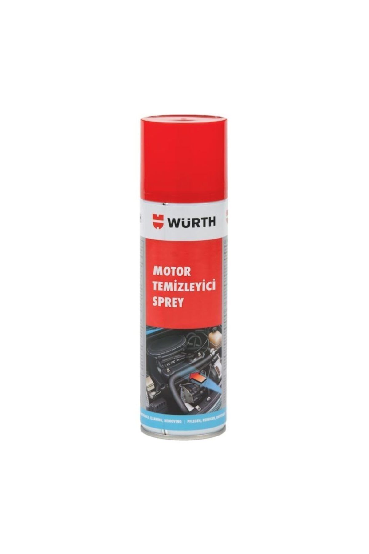 Würth Motor Temizleyici Sprey 500 ml Made In Germany 3 Adet