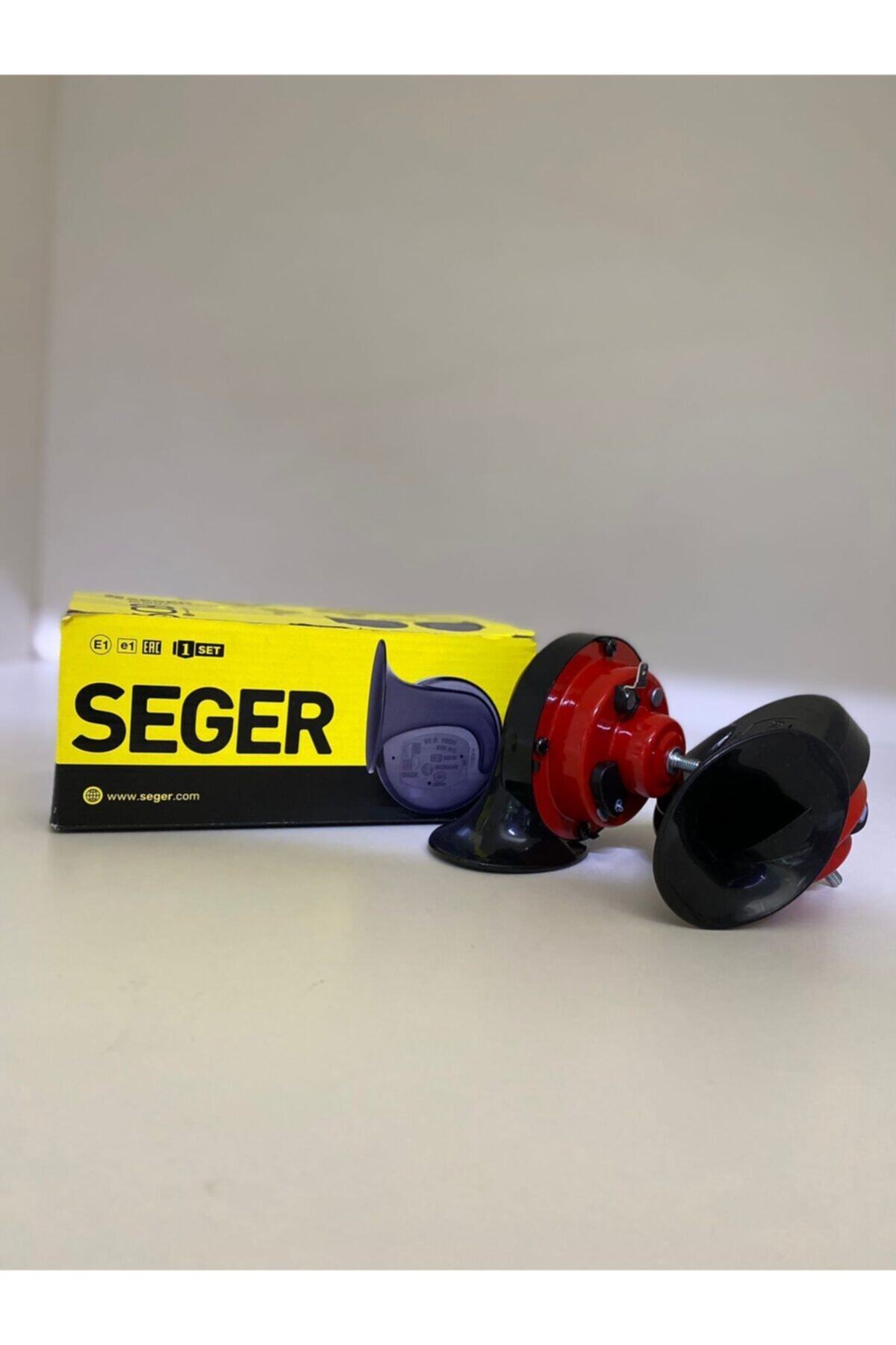 Seger 12v Dadat Korna Çift Fişli Takım Salyangoz