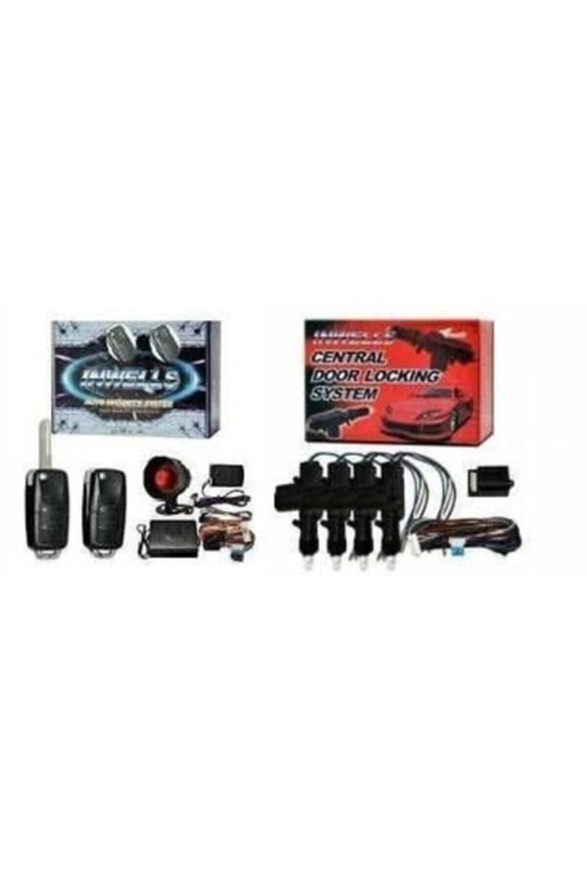 Inwells Sustalı Alarm+merkezi Kilit Sistemi 12v
