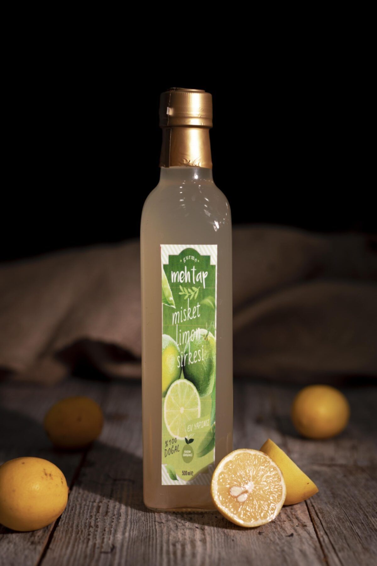 Mehtap Gurme Doğal Misket Limon Sirkesi