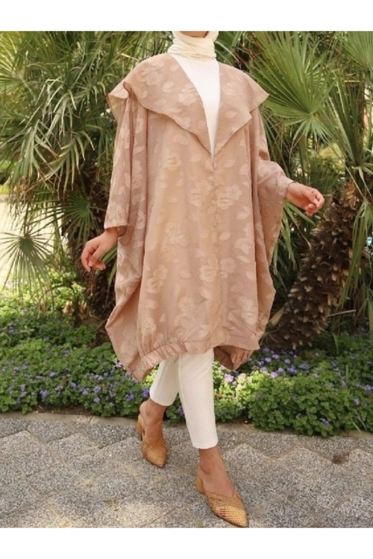 Qakule Tesettür Giyim Kimono Takım