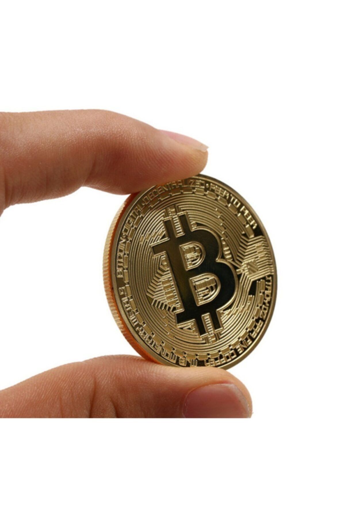 CANOZTREND Bitcoin Madeni Hatıra Parası Değerli Kutulu