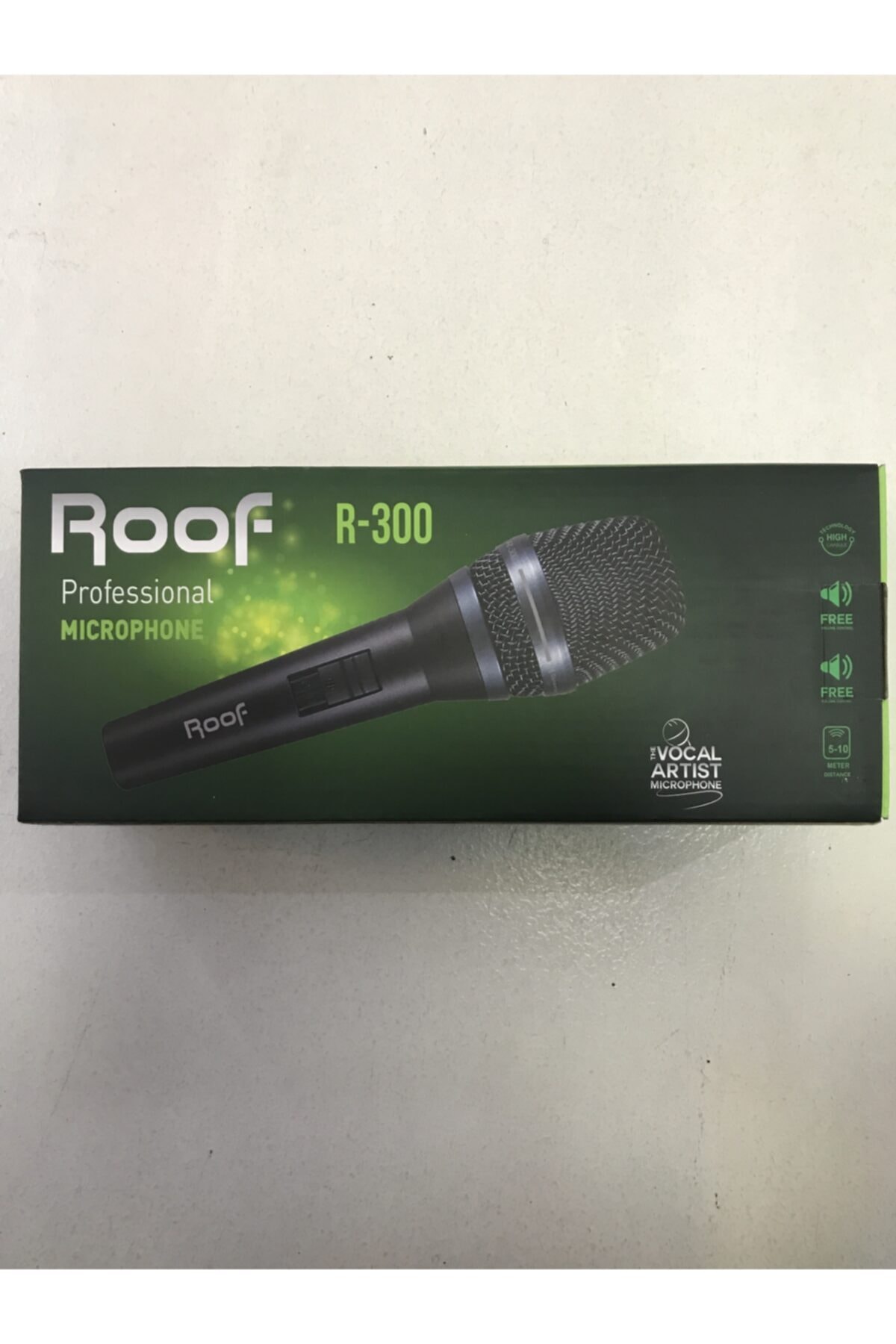 ROOF - R300-kablolu El Mikrofon
