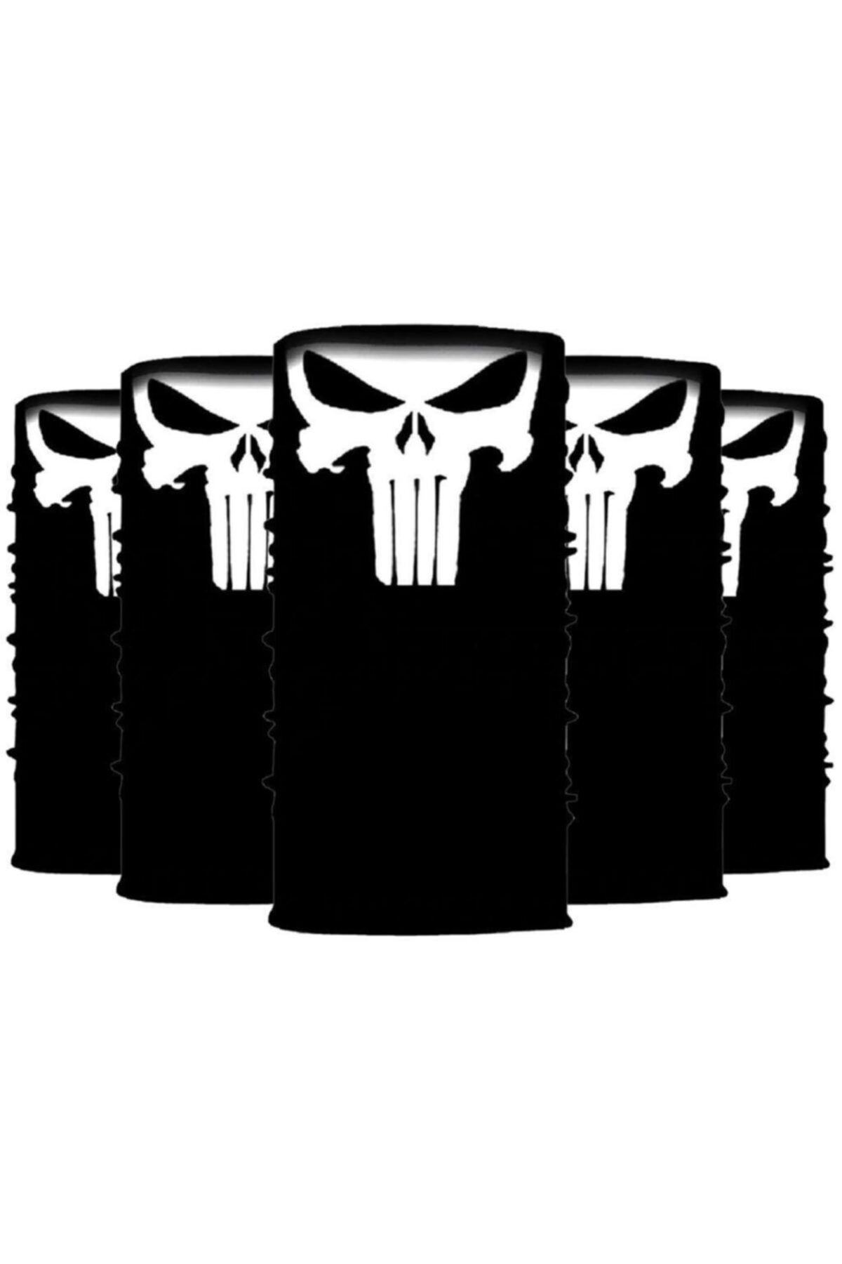 Knmaster Vigilante Buff Bandana Boyunluk Maske Saç Bandı 5'li Paket