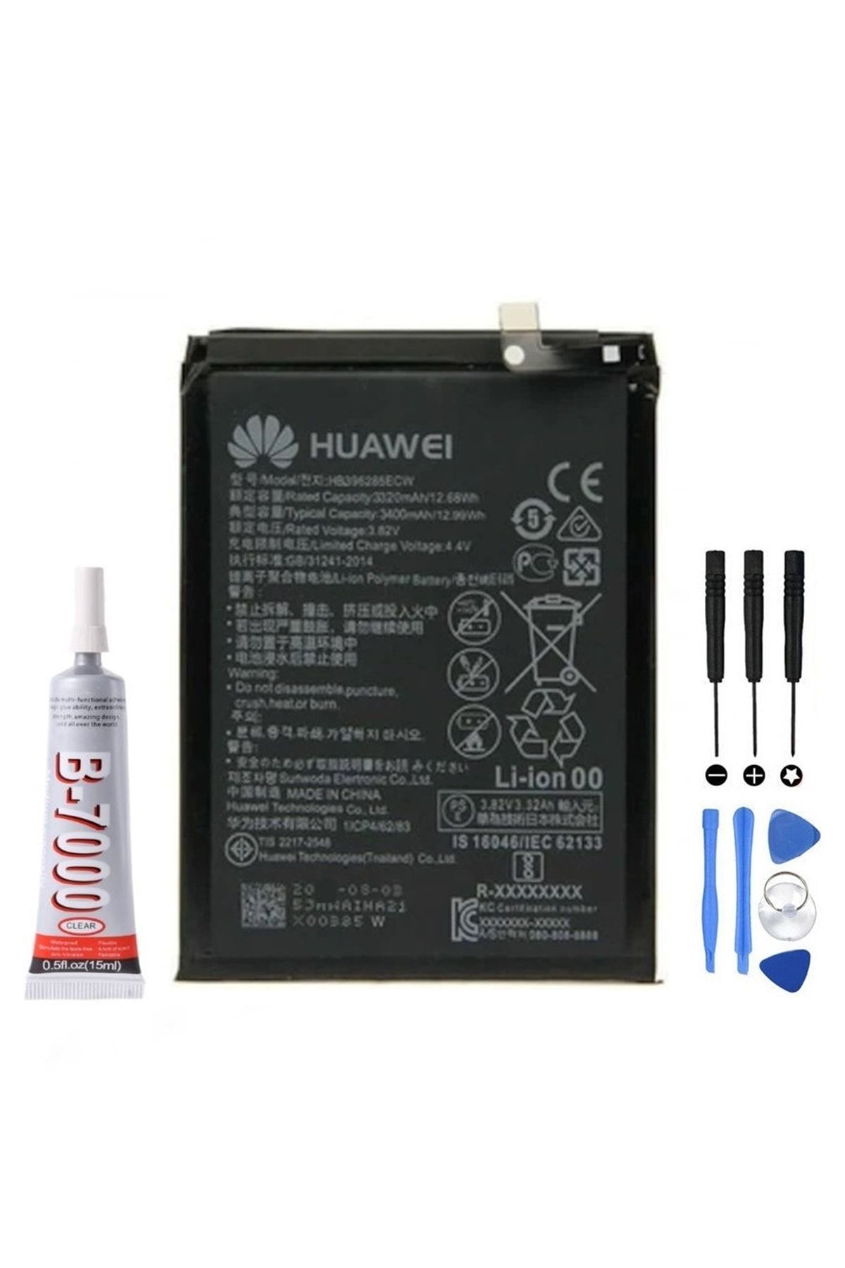 TURANTECH Tam Orjinal Huawei P20 Hb396285ecw Pil Batarya Mah Yeni Tarihli Garantili Ürün