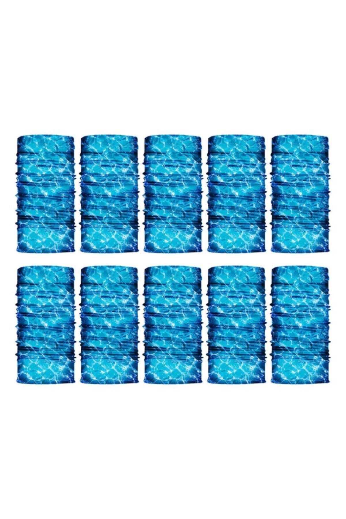 Knmaster Eternity Buff Bandana Boyunluk Maske Saç Bandı 10'lu Paket