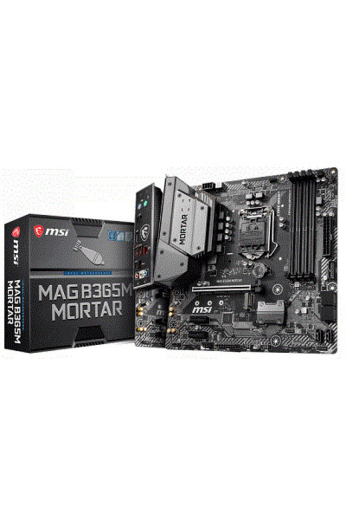 MSI Mag B365m Mortar B365 Ddr4 Glan Matx Hdmı M.2 Usb3.1 1151pv2 Anakart