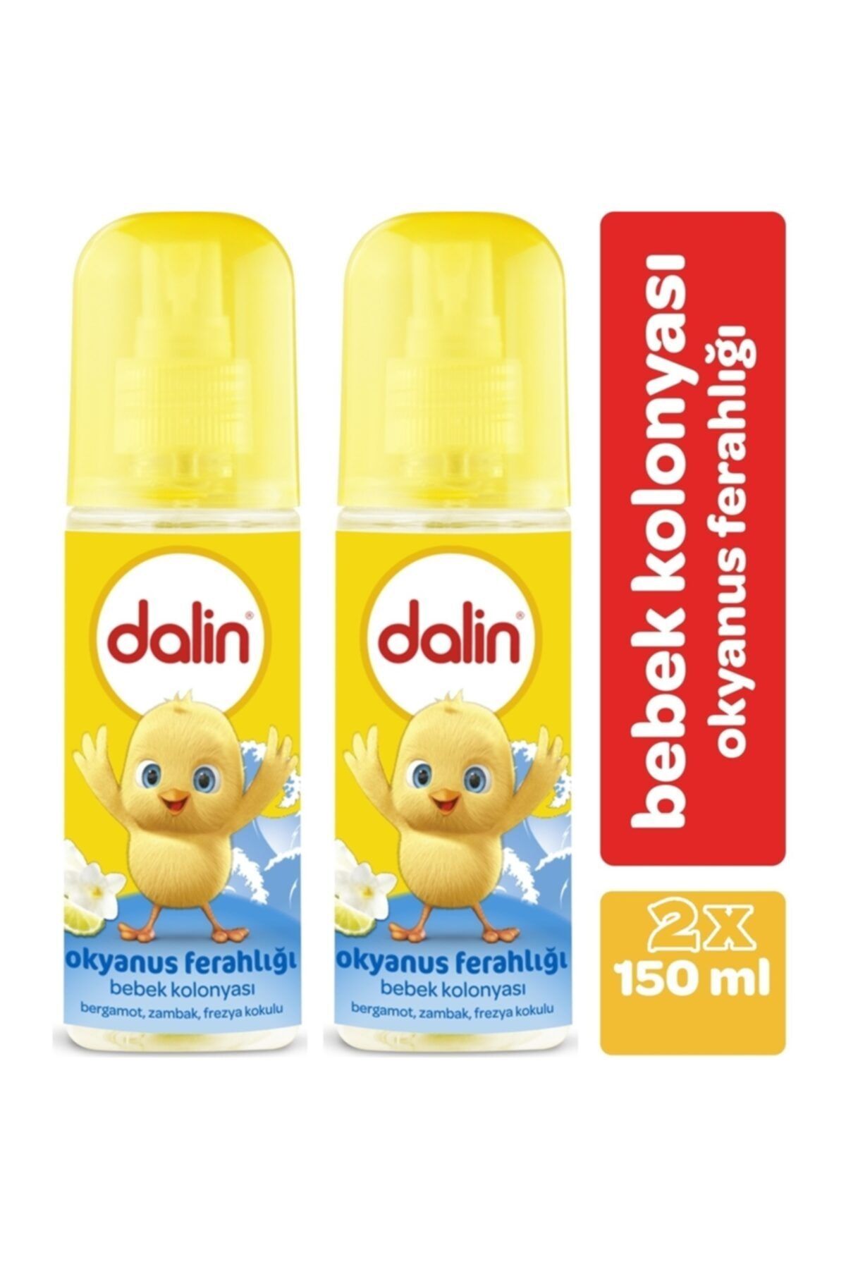 Dalin Bebek Kolonyası Okyanus Ferahlığı Sprey 150 ml X2 Adet