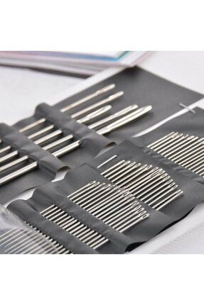 Paslanmaz Çelik Dikiş Iğne Seti 55 Pcs Dikiş Iğne Seti Image 1