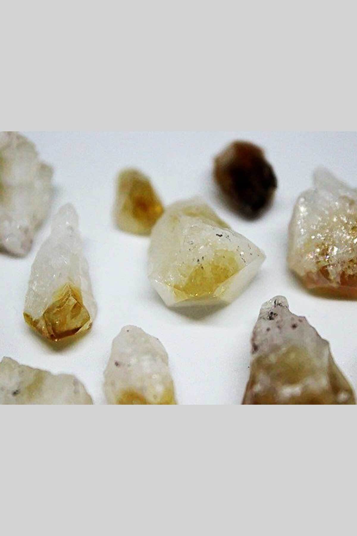 Yasamtohumu Sitrin Taşı Ham Amorf Küçük Parçalar (2-4GRAM)