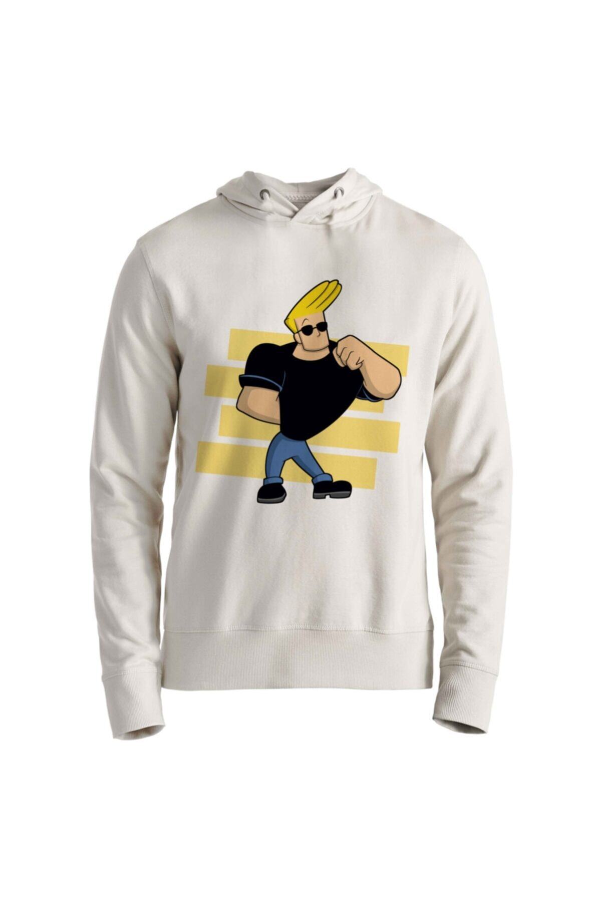 Alfa Tshirt Jhony Bravo Ekru Sweatshirt