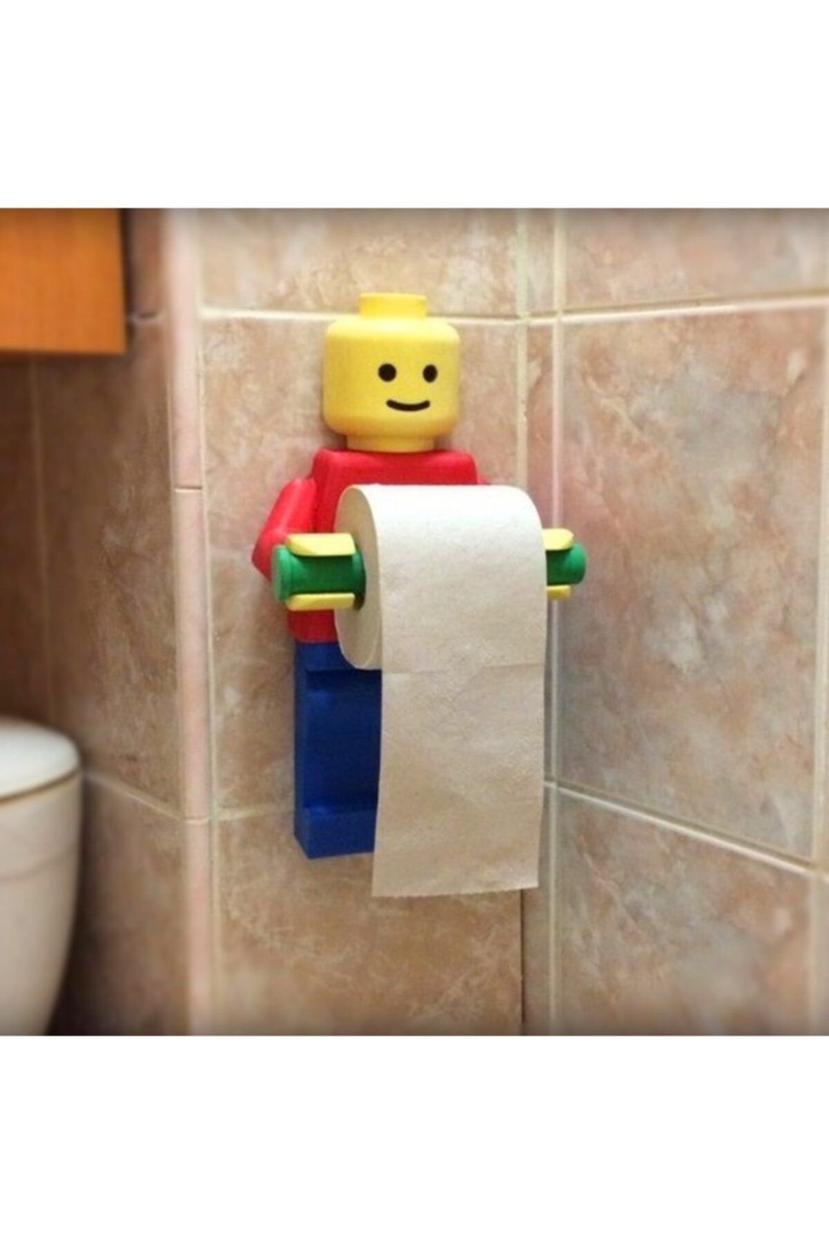 benimvitrin34 Lego Tuvalet Kağıdı Tutucu