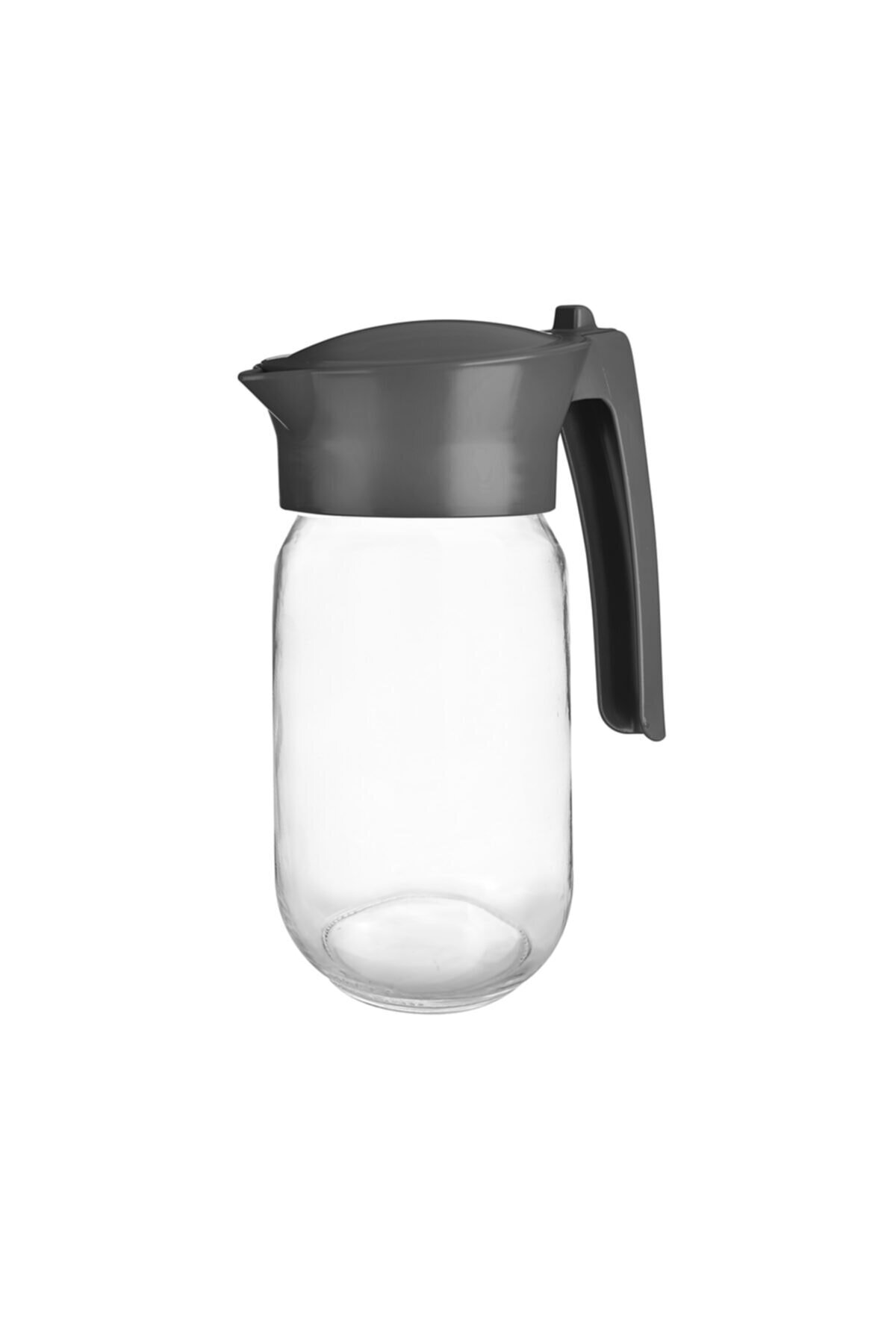 Titiz Plastik Betty Cam Sürahi 1000 ml Taş Gri
