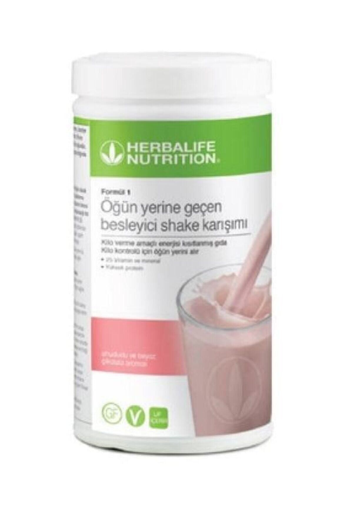 Herbalife Formul 1 Öğün Yerine Geçen Besleyici Shake Karışımı Ahududu Beyaz Çikolatalı