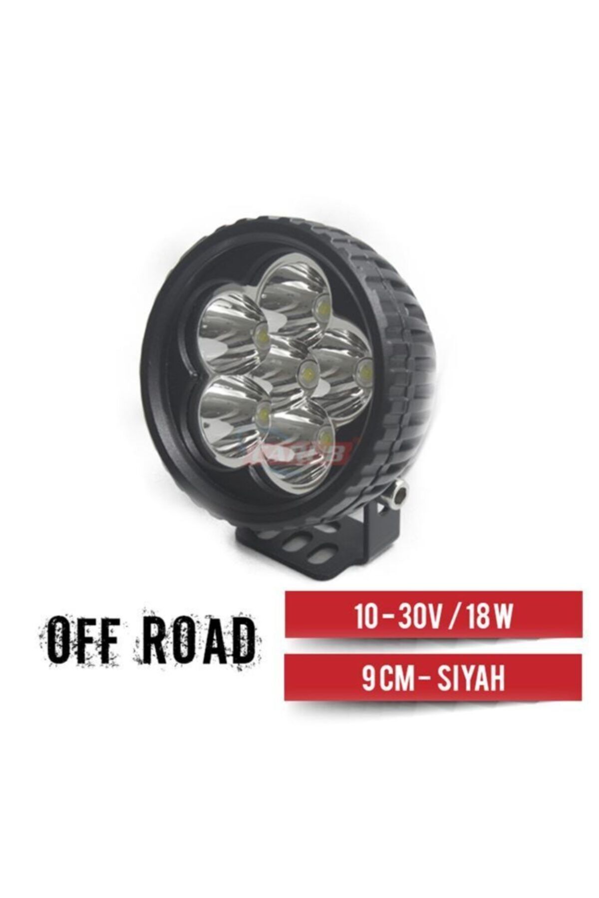 Carub Projektör10-30v 18w Off-road Yuv 9cm Siyah