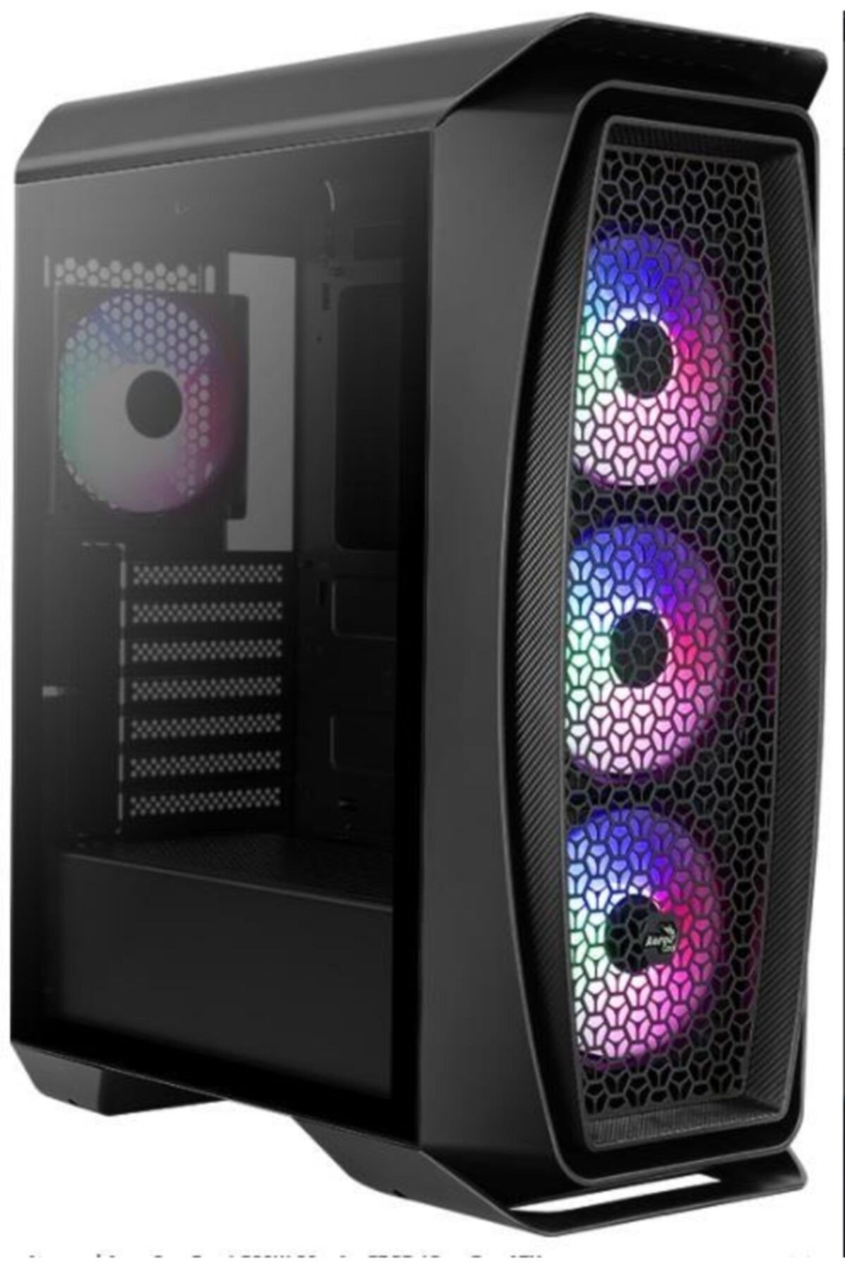 AEROCOOL Ae-aero1fr680 Aero One Frost 600w 80+ Siyah Kasa Mid Tower