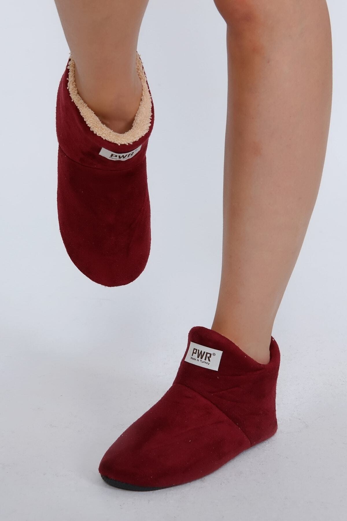 Fun Fashion Unisex Kışlık Bot Pwr Panduf Bordo
