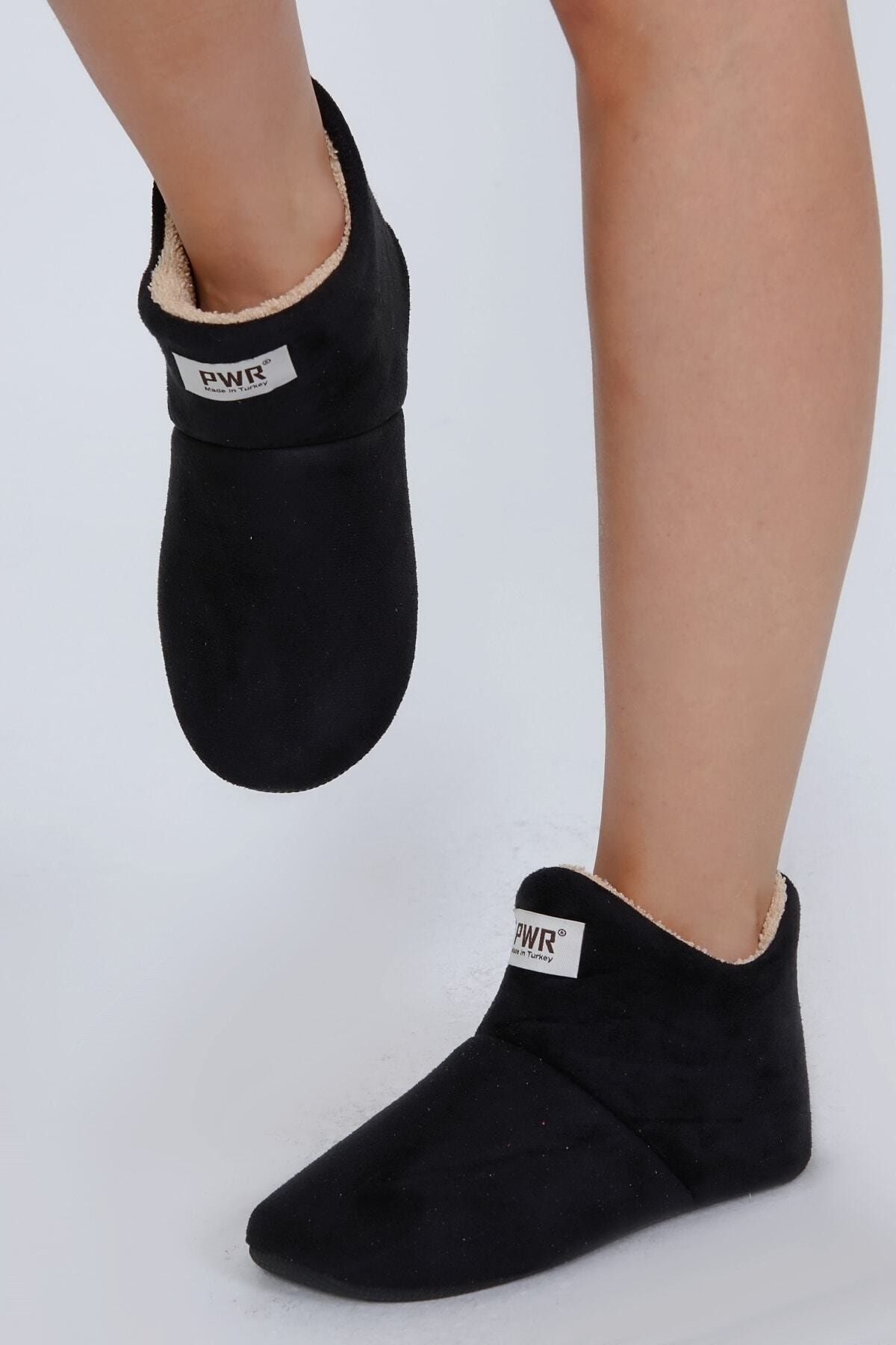 Fun Fashion Unisex Kışlık Bot Pwr Panduf Siyah