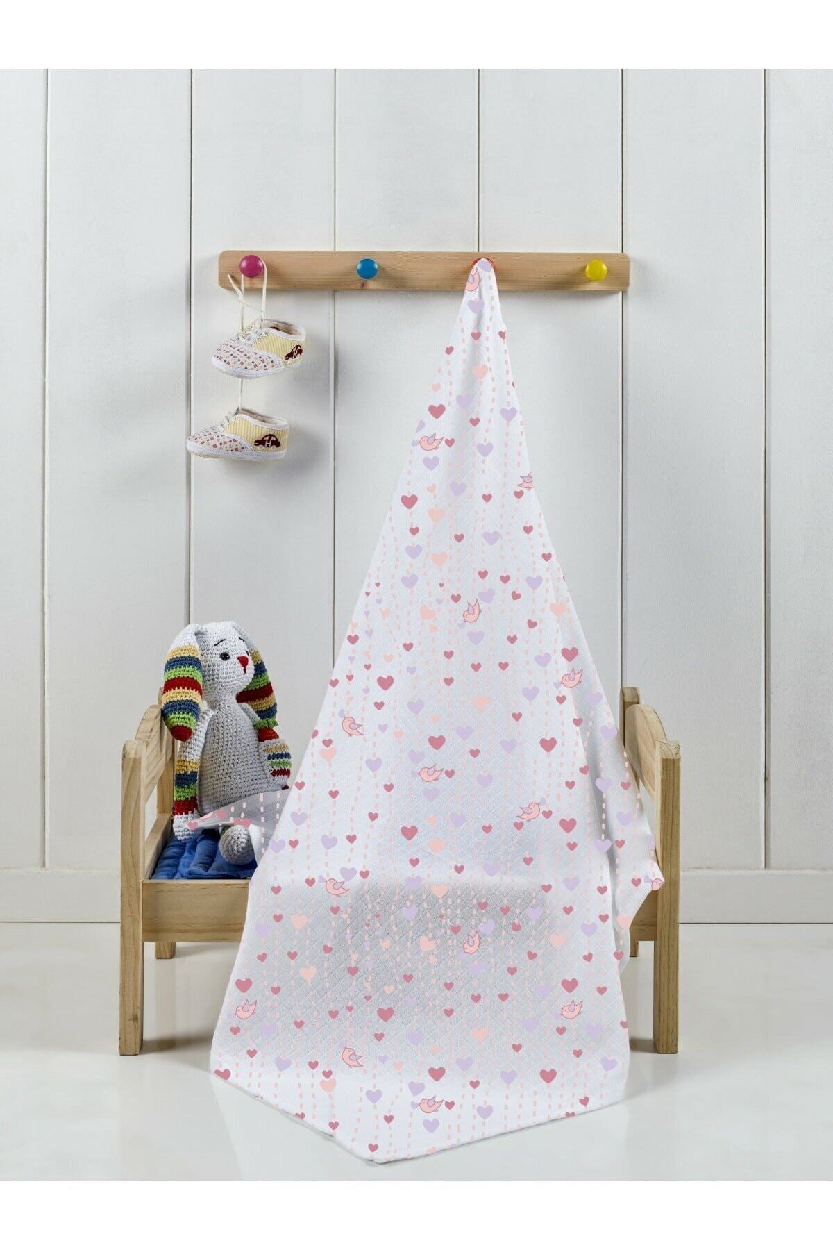 Sparrow Collection Kuş Çok Amaçlı Müslin Bezi Örtü Battaniye Müslin