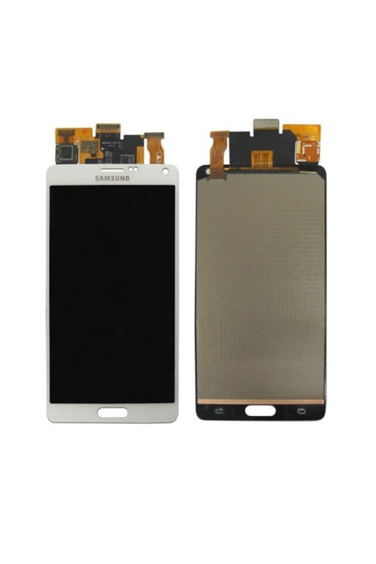 E&TTrade Samsung Galaxy Note 4 ( Gt-n910 ) Orijinal Lcd Ekran Ve Dokunmatik-beyaz