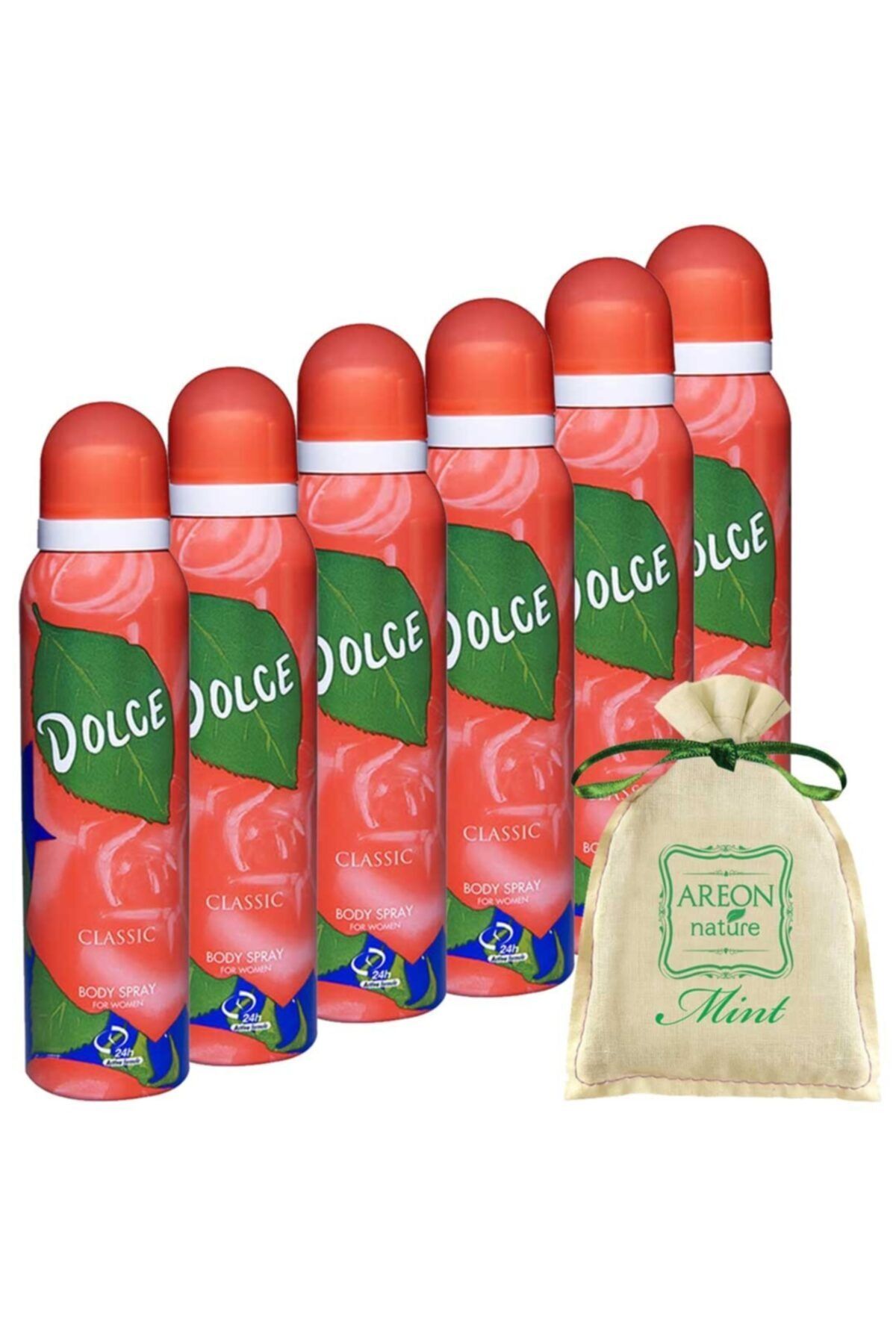 Dolce Deo 6'lı Areon Nature 25gr Gardrop çekmece Kokusu Hediye