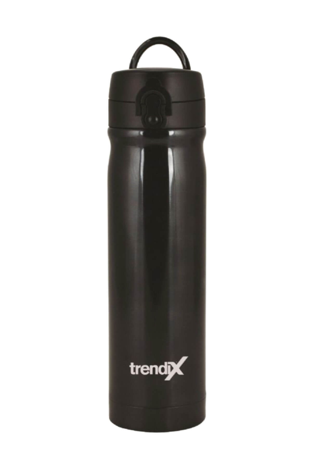 Trendix Siyah Çelik İçli Termos Matara 500 ml