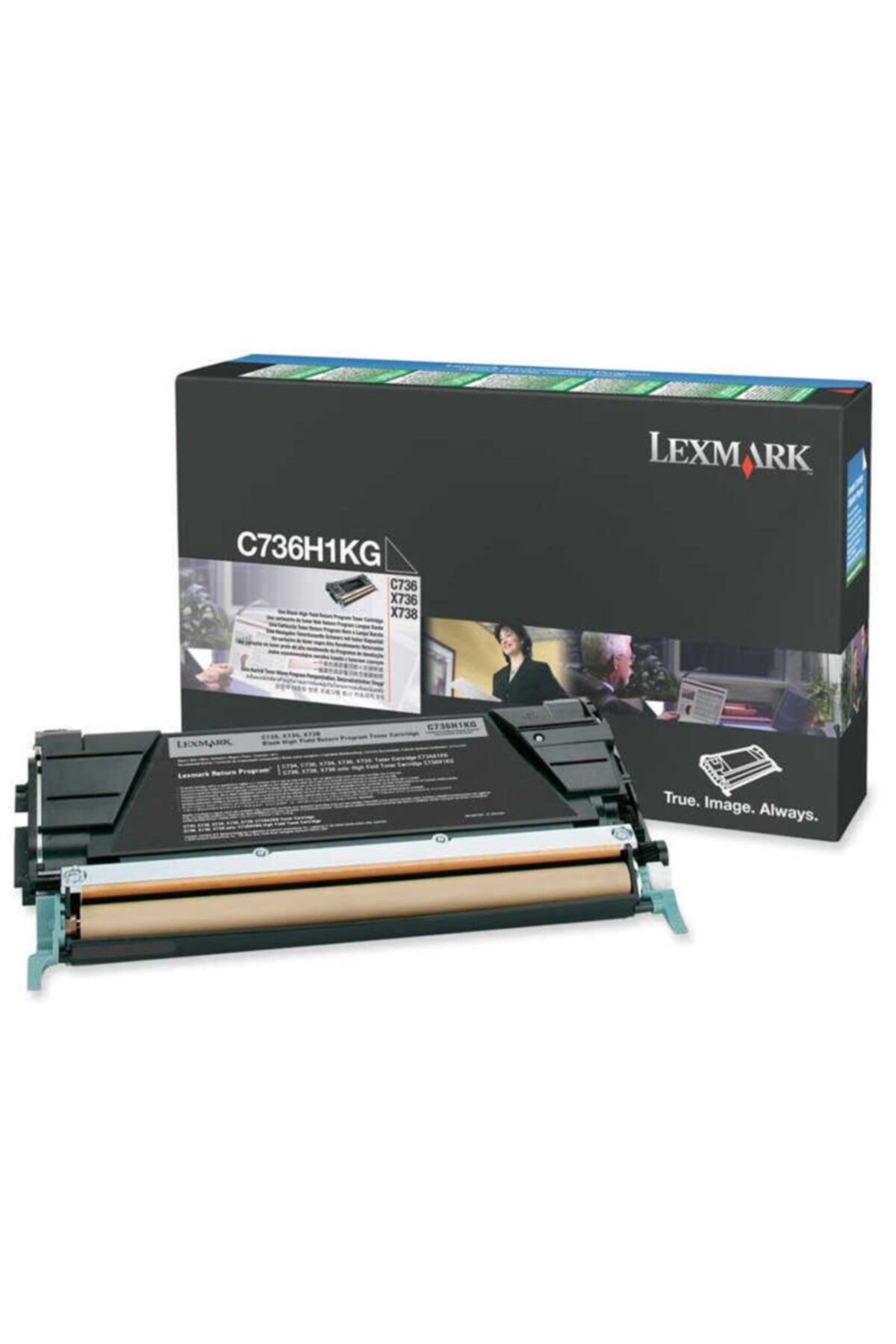 Lexmark C736-c736h1kg Siyah Orjinal Toner Yüksek Kapasiteli