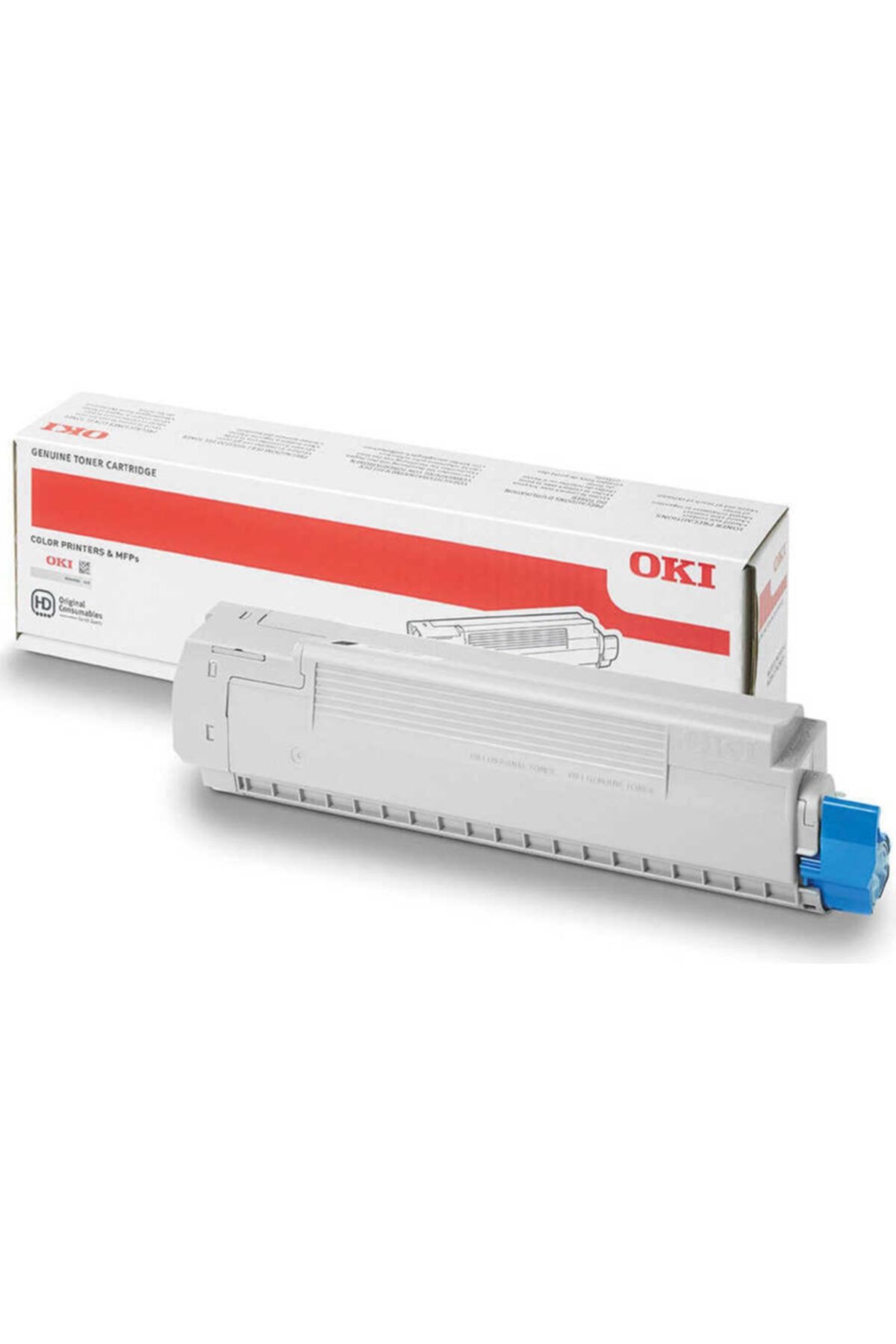 OKI C5650-43872321 Sarı Orjinal Toner