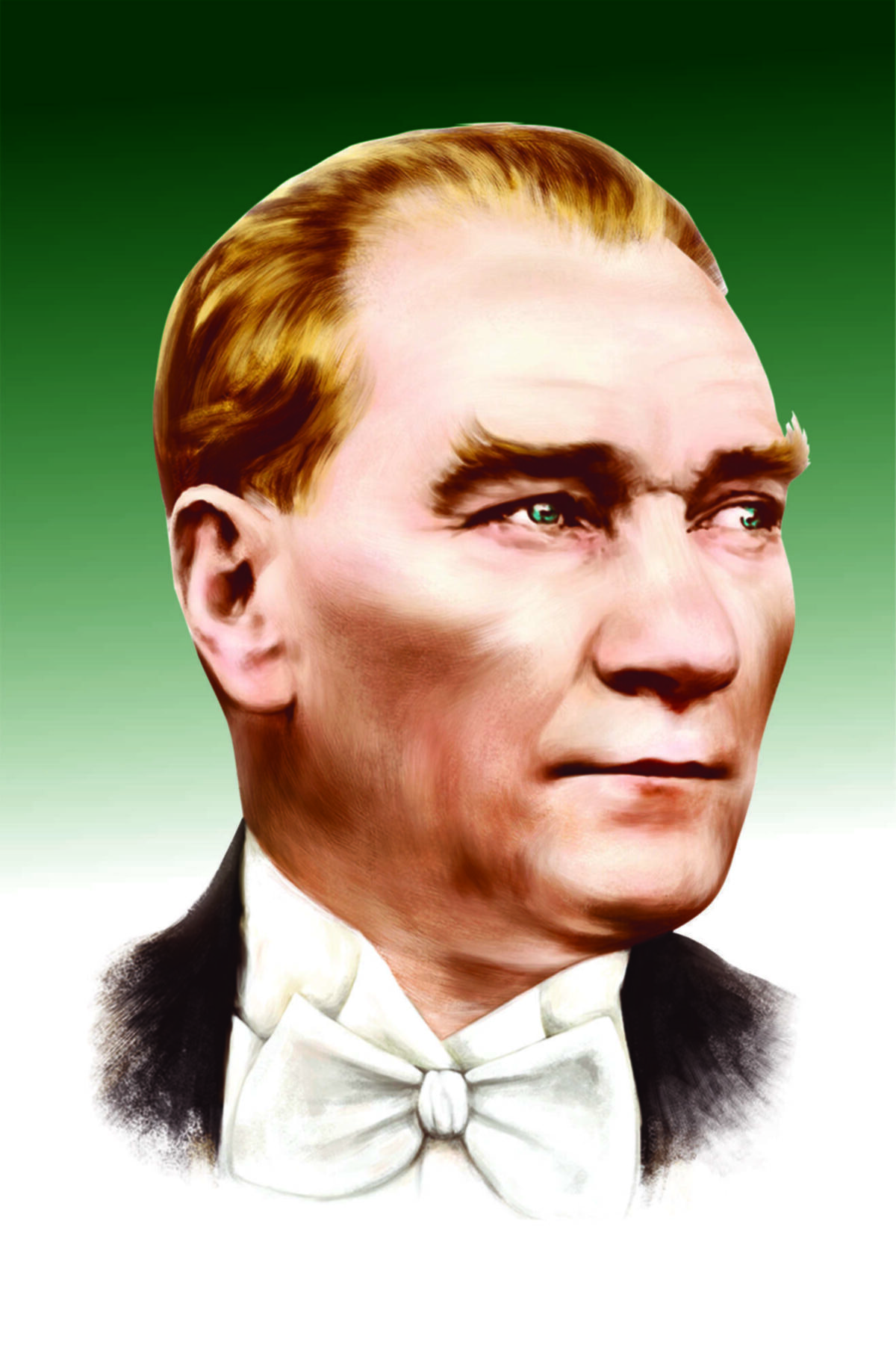 hazar bayrak Atatürk Posteri 200x300cm