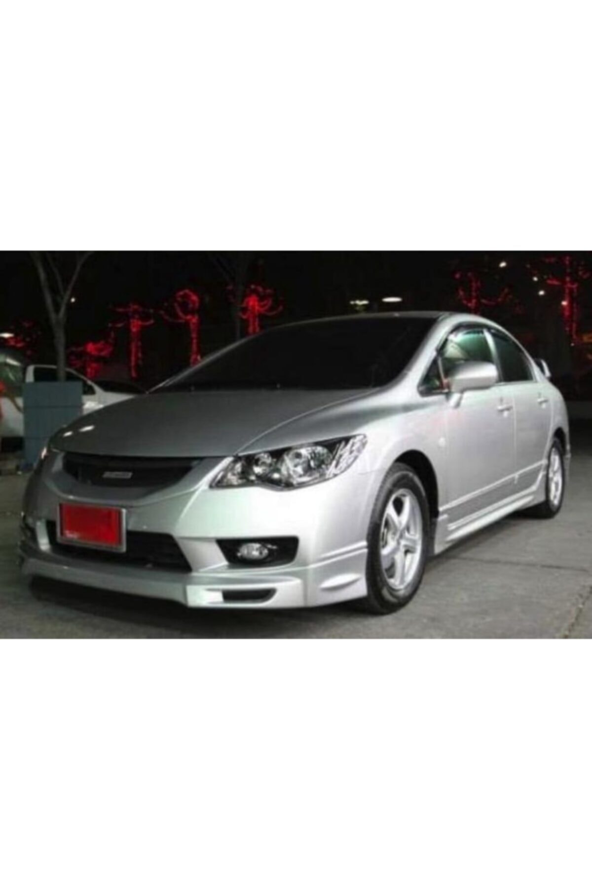 ABH DESİGN TUNİNG Honda Civic Fd6 Mugen Ön Tampon Eki Fiber Boyasız 2009-2012