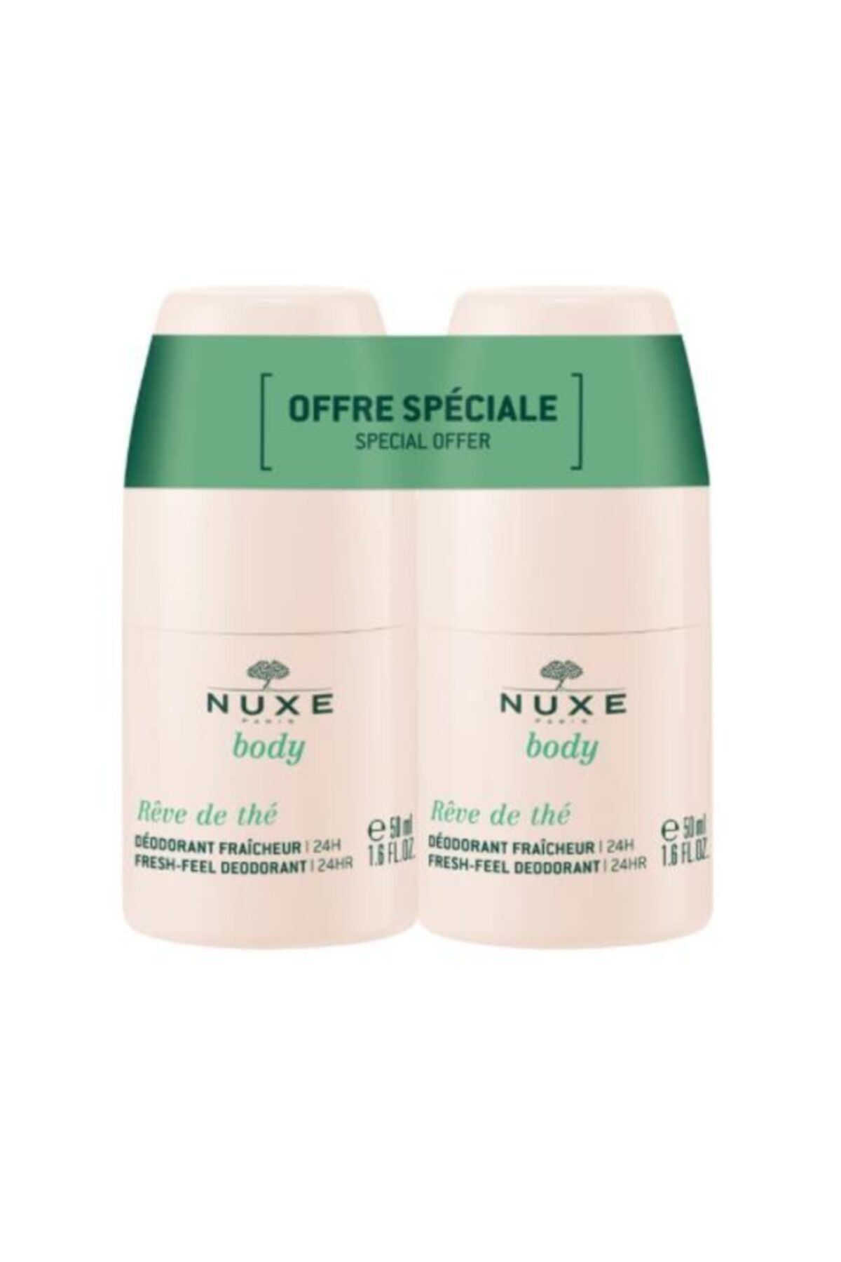 Nuxe Body Reve De The Deodorant 50 Mlx2