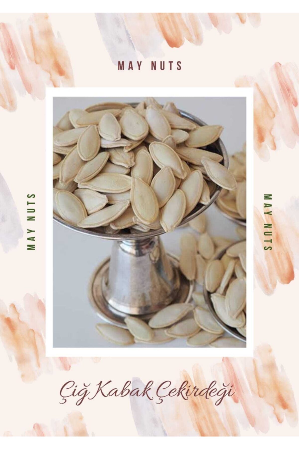 MAY NUTS Çiğ(kavrulmamış) Kabak Çekirdeği Duble 1 Kg