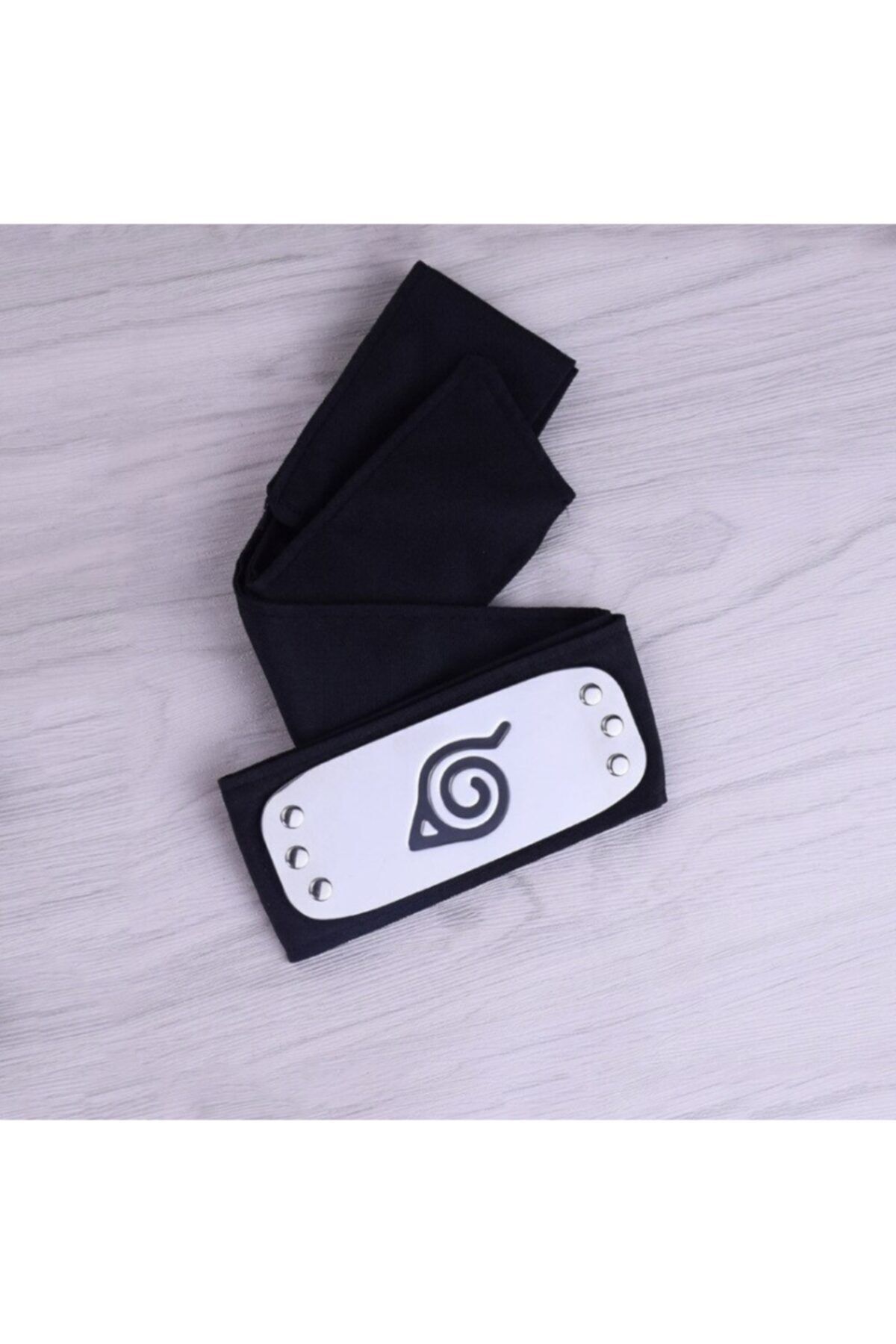 Aksh Naruto Shippuden Ninja Cosplay Kafabandı Metal Plaka