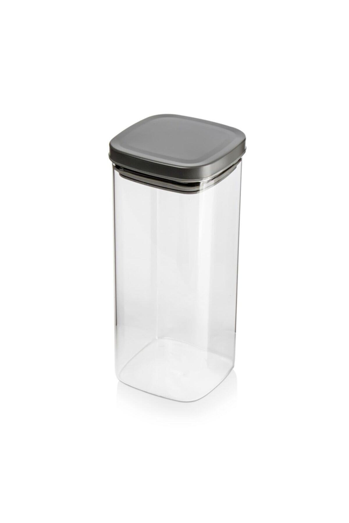 Prestijshop Metal Kapaklı Cam Kavanoz 1750 Ml