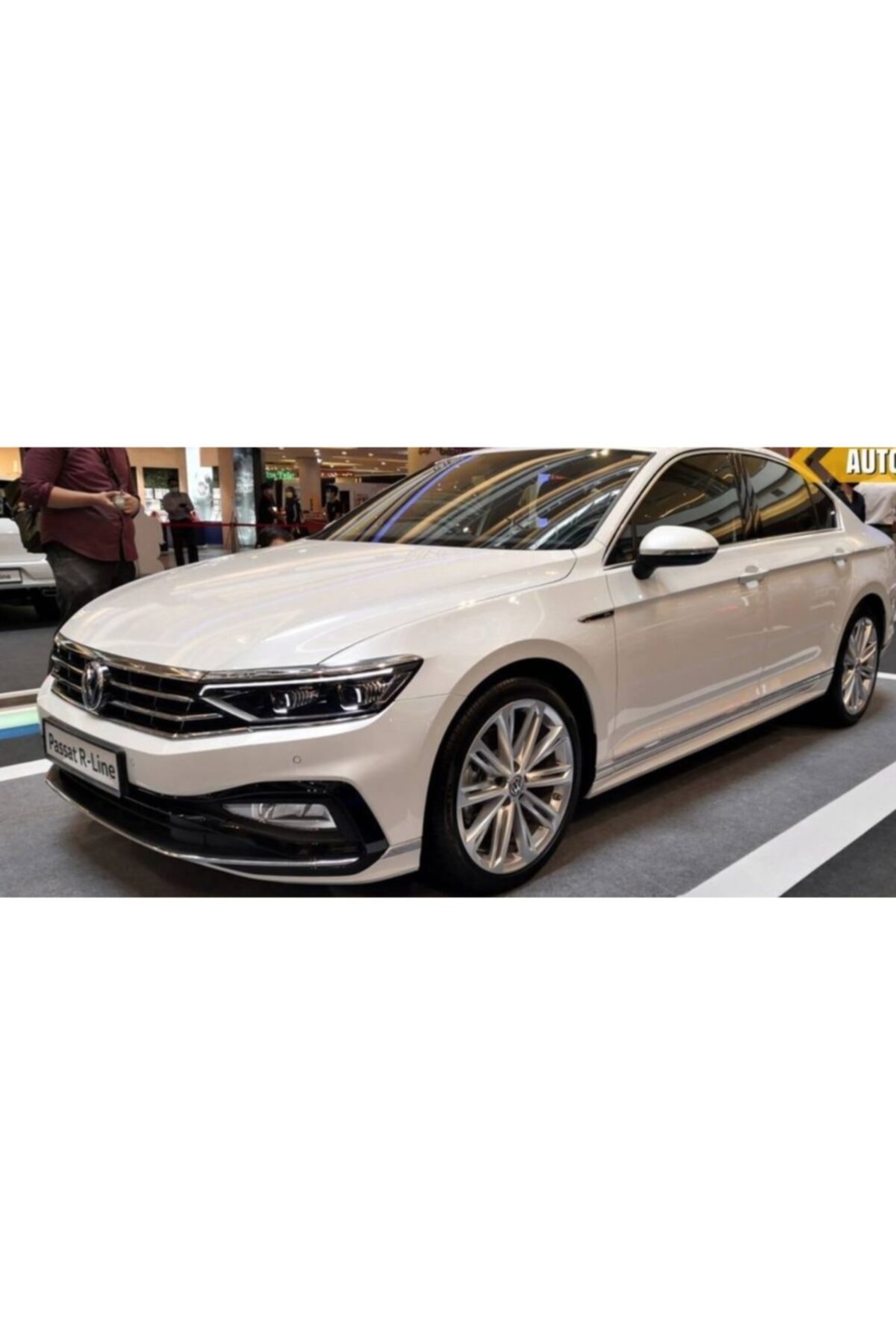 NamTuning Passat R Line Ön Tampon + Panjur B8,5 2019 +