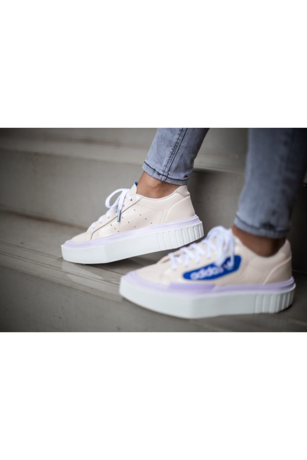 adidas Originals Hypersleek Sneakers Linen Off Kadın Spor Ayakkabı Ef5207